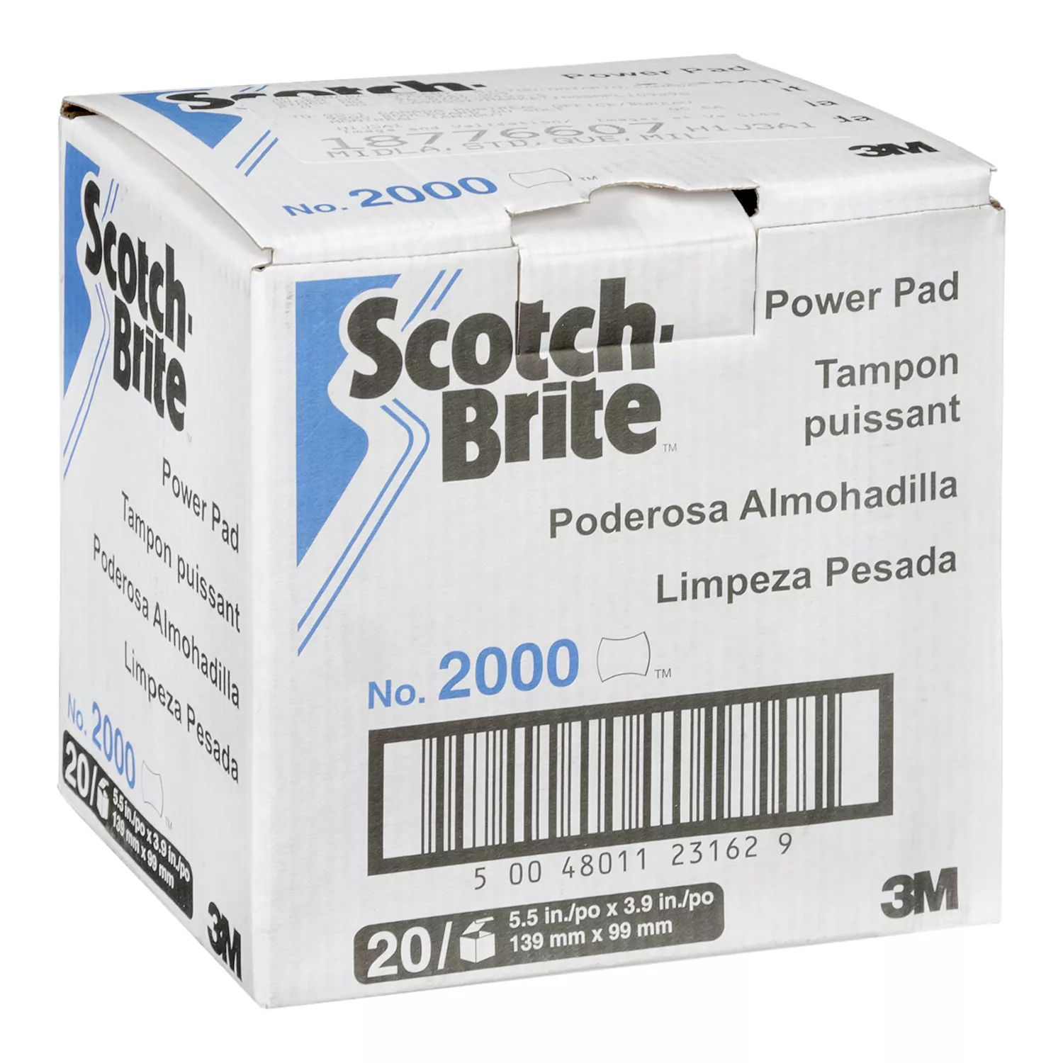 Product Number 2000BP | Scotch-Brite™ Power Pad 2000BP