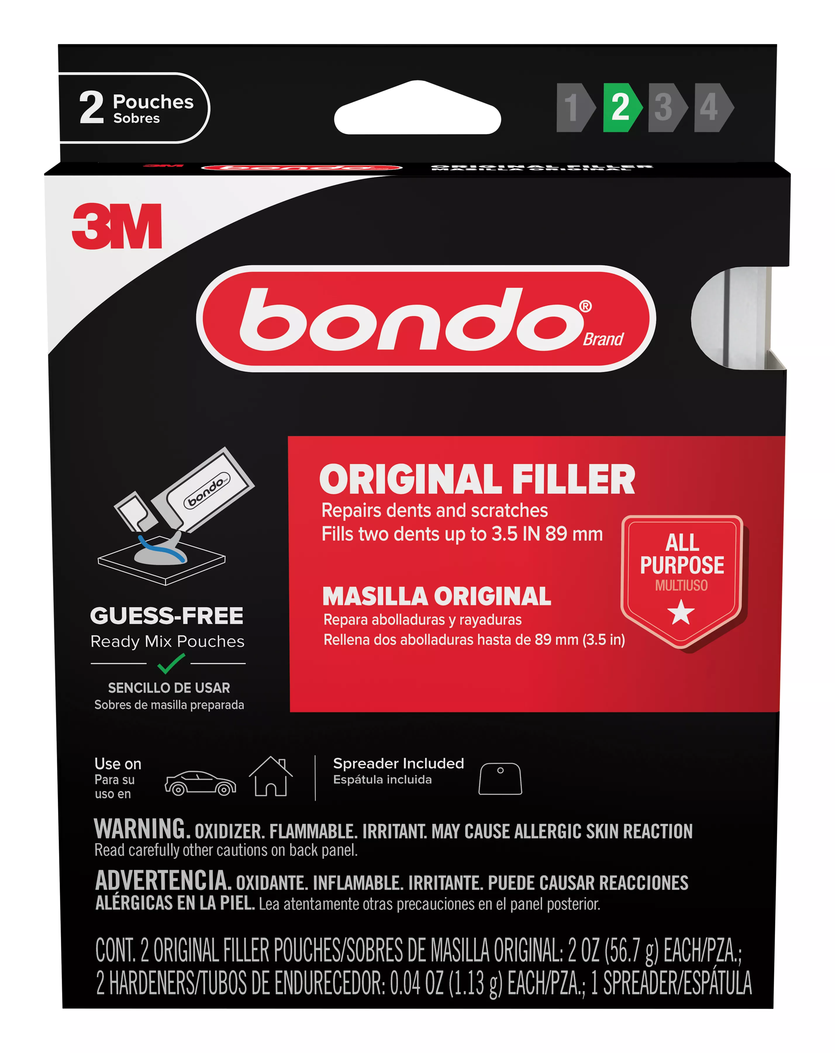 UPC 00076308425913 | Bondo® Original Filler OR-2PK-ES