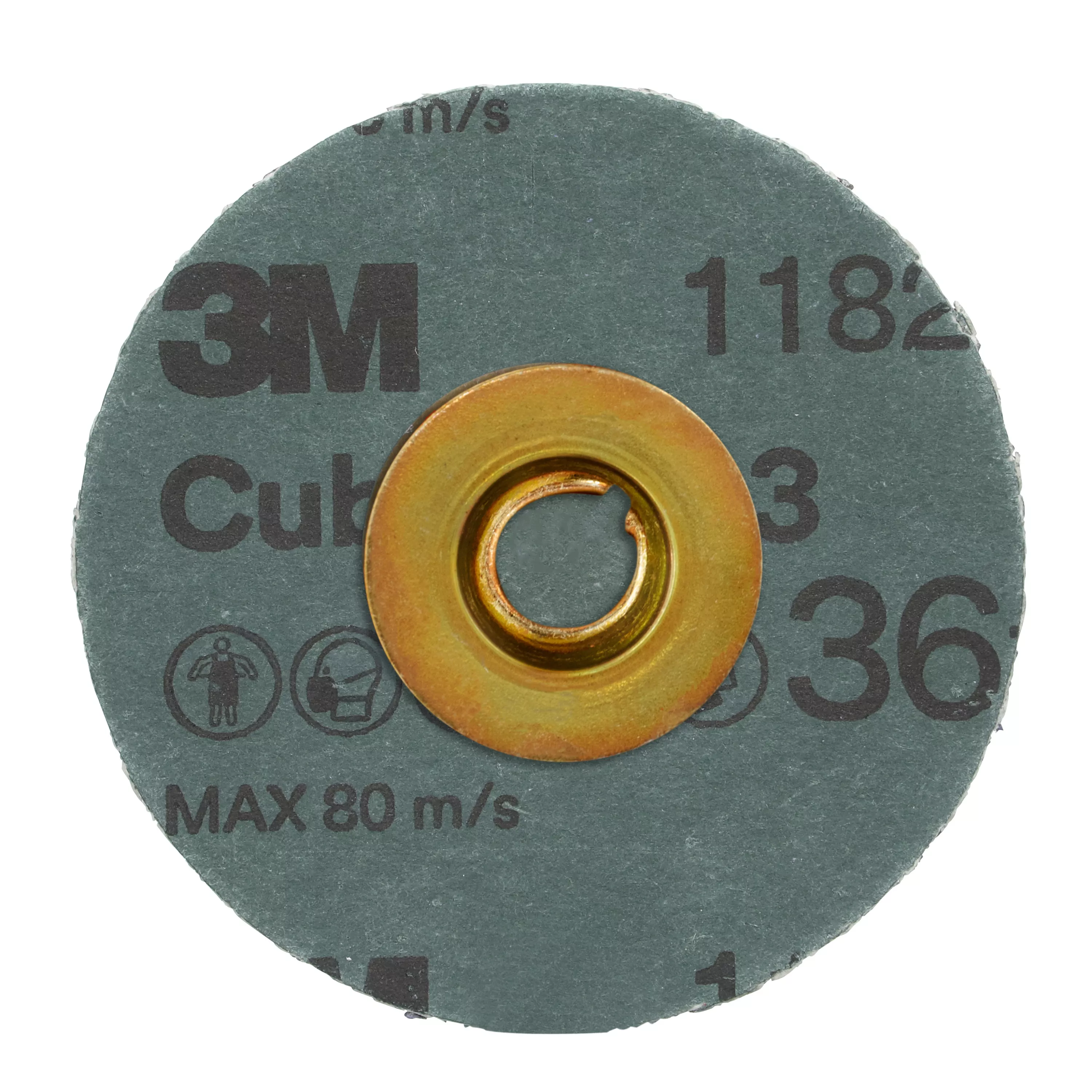 SKU 7100332354 | 3M™ Cubitron™ 3 Roloc™ Fibre Disc 1182C