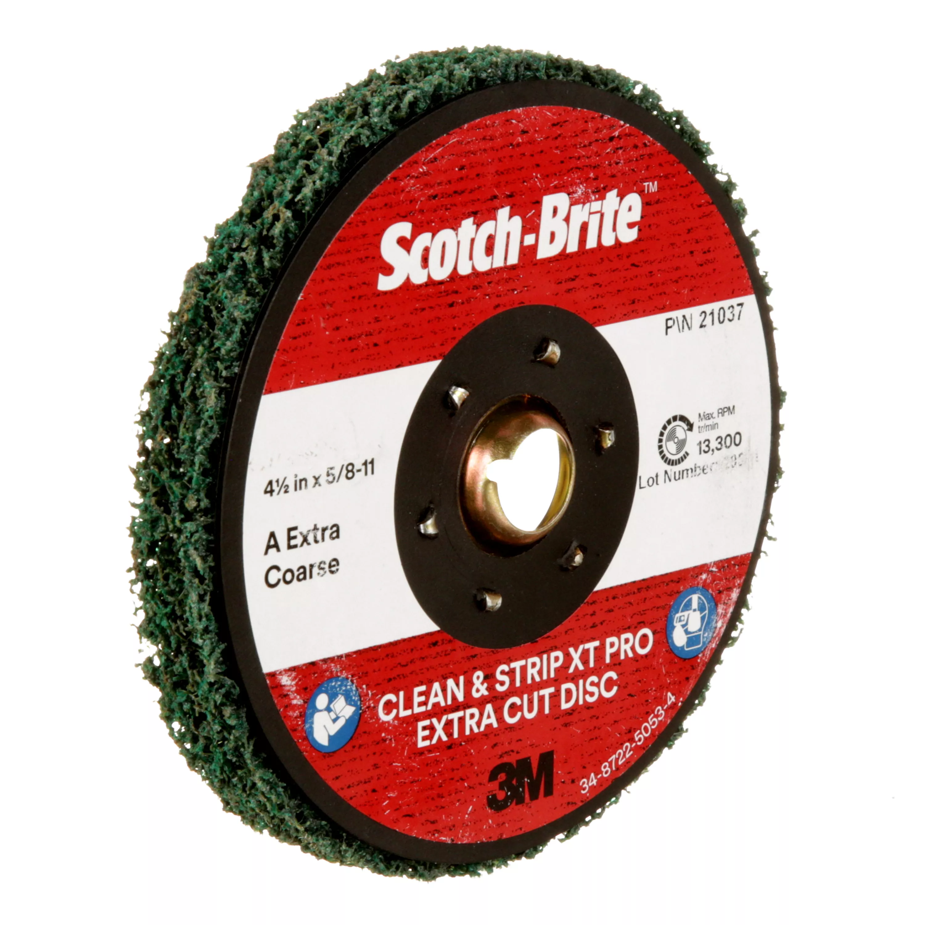 SKU 7100175465 | Scotch-Brite™ Clean and Strip XT Pro Extra Cut TN Quick Change Disc