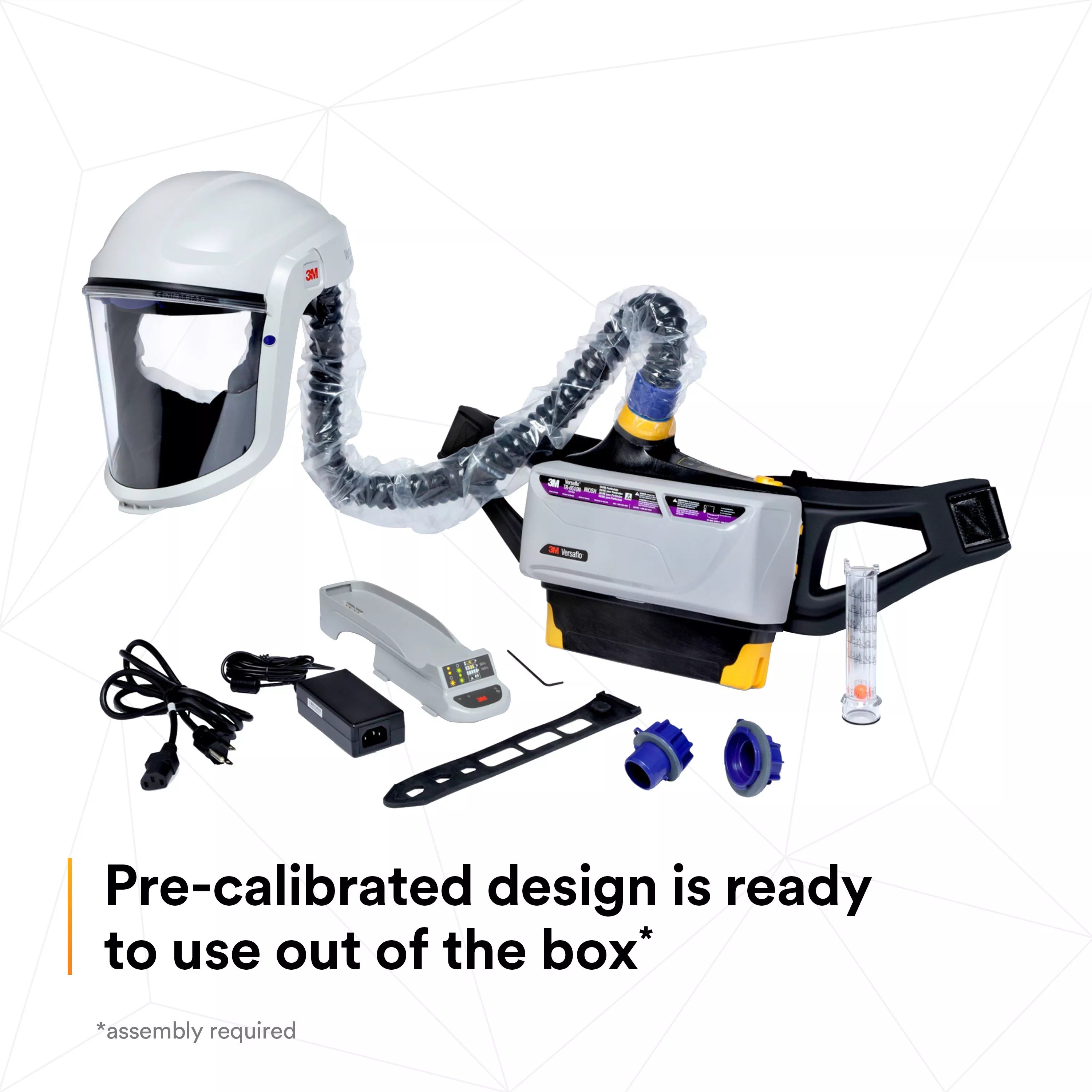 SKU 7100150922 | 3M™ Versaflo™ Powered Air Purifying Respirator Painters Kit TR-800-PSK/94248(AAD)