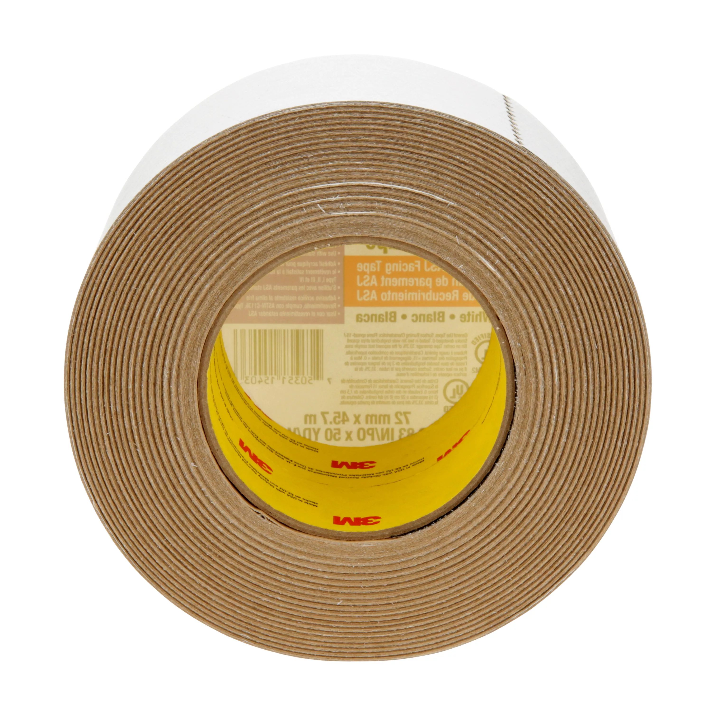 SKU 7100043768 | 3M™ Venture Tape™ ASJ Facing Tape 1540CW