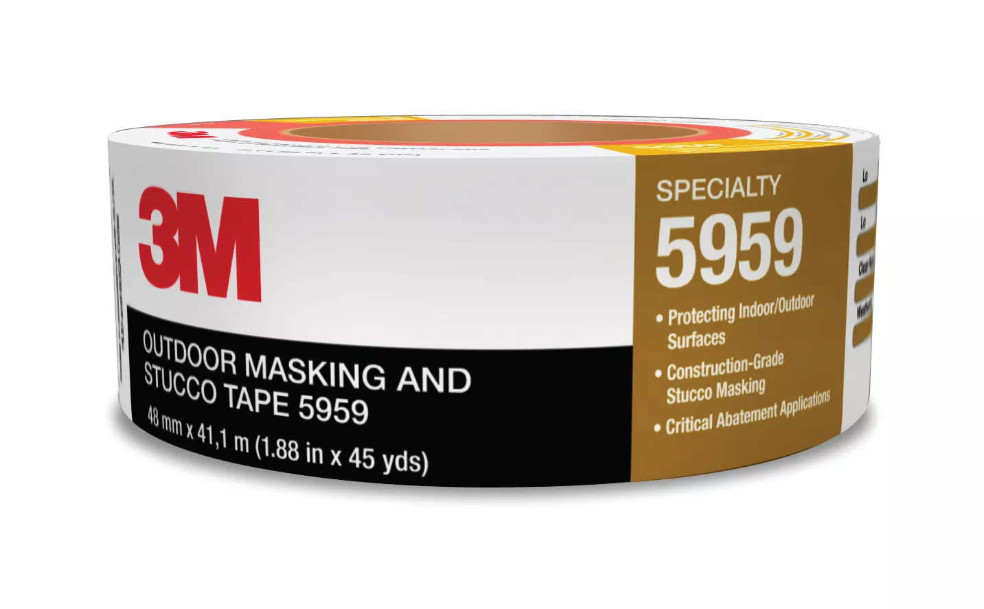 Product Number 5959 | 3M™ Outdoor Masking and Stucco Tape 5959