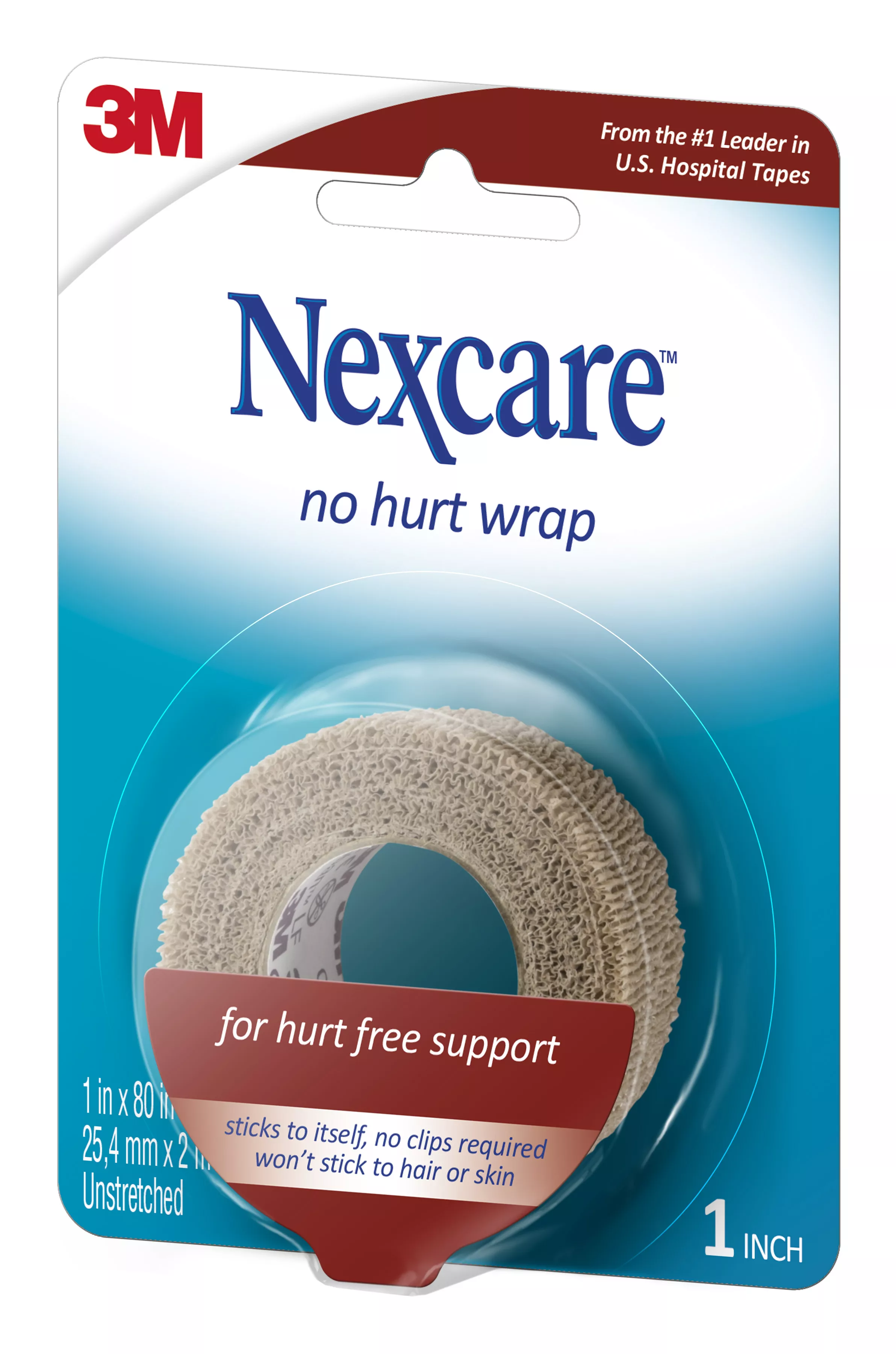 Product Number NHT-1 | Nexcare™ No Hurt Wrap NHT-1