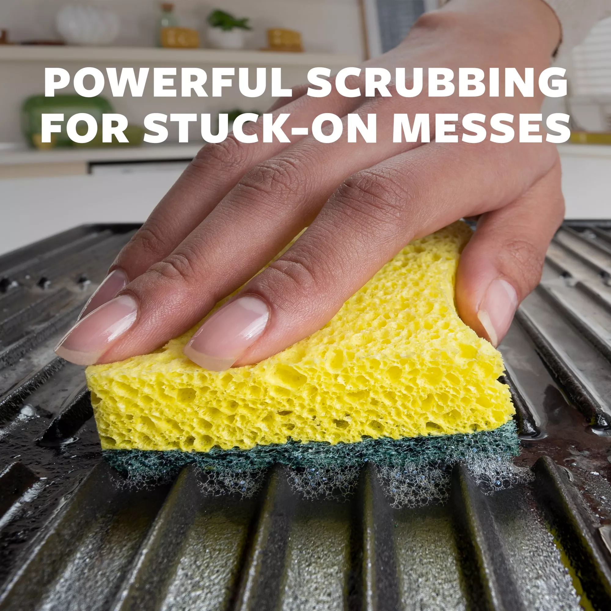 SKU 7100285016 | Scotch-Brite® Heavy Duty Scrub Sponge 424-9