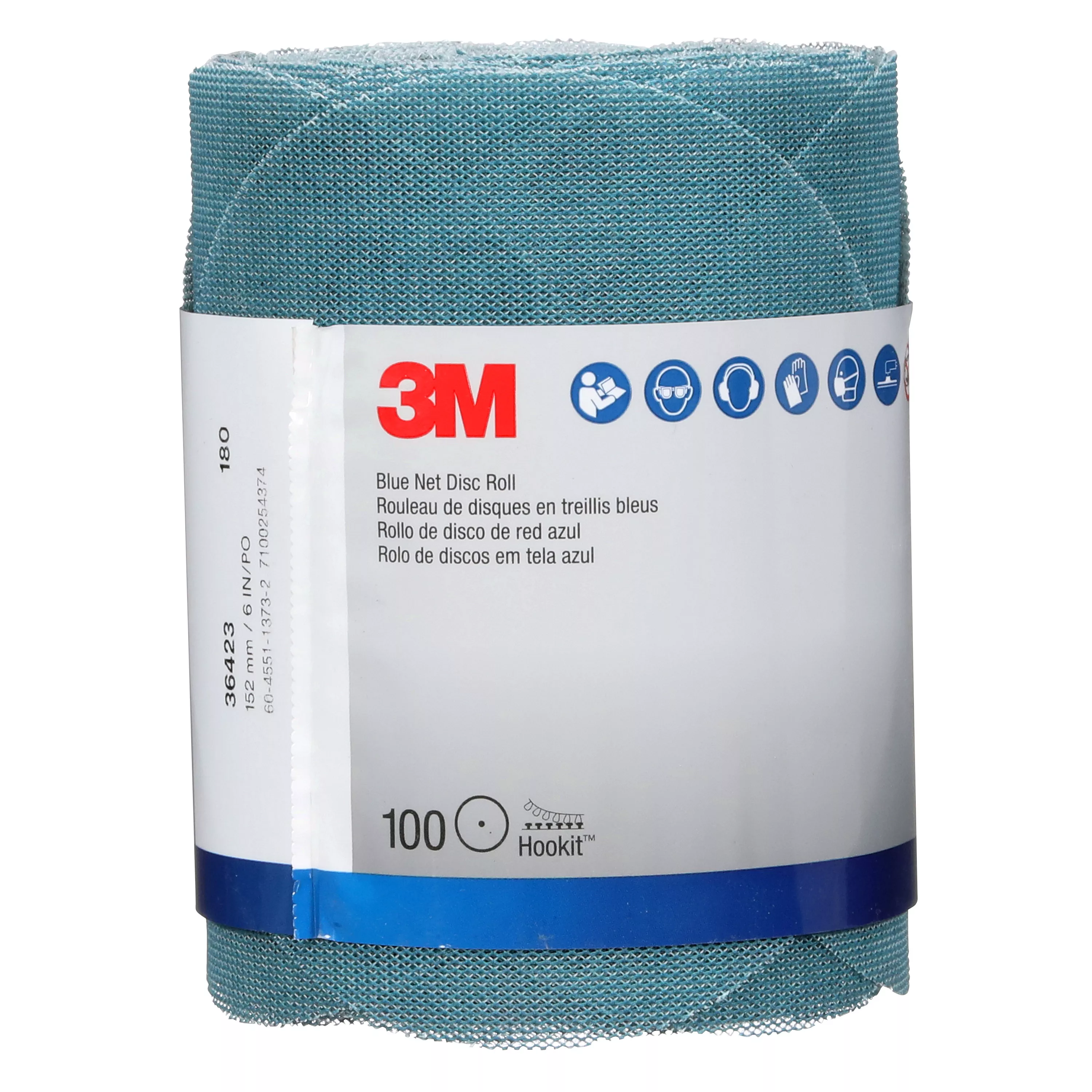 SKU 7100254374 | 3M™ Blue Net Disc Roll 36423