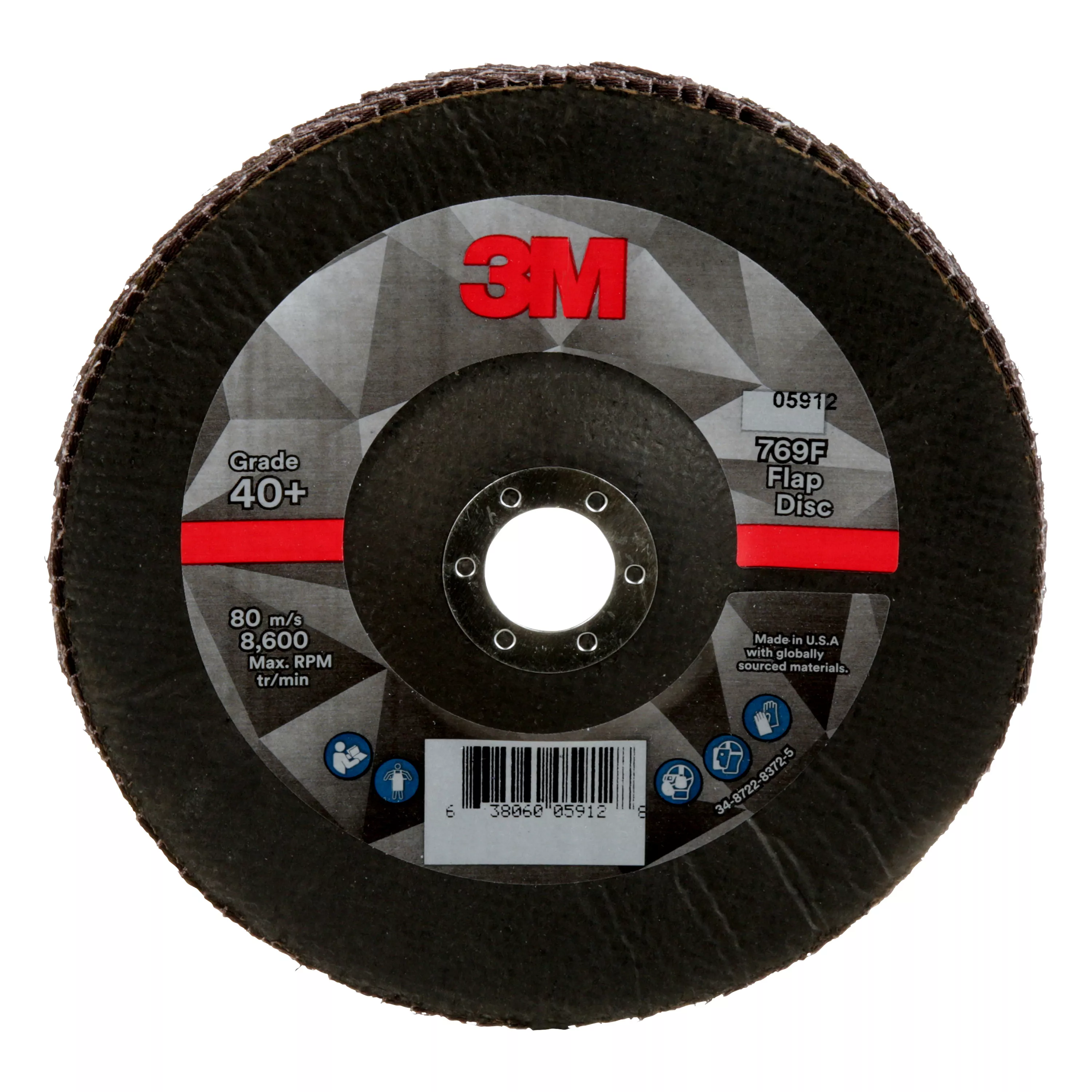 SKU 7100178128 | 3M™ Flap Disc 769F