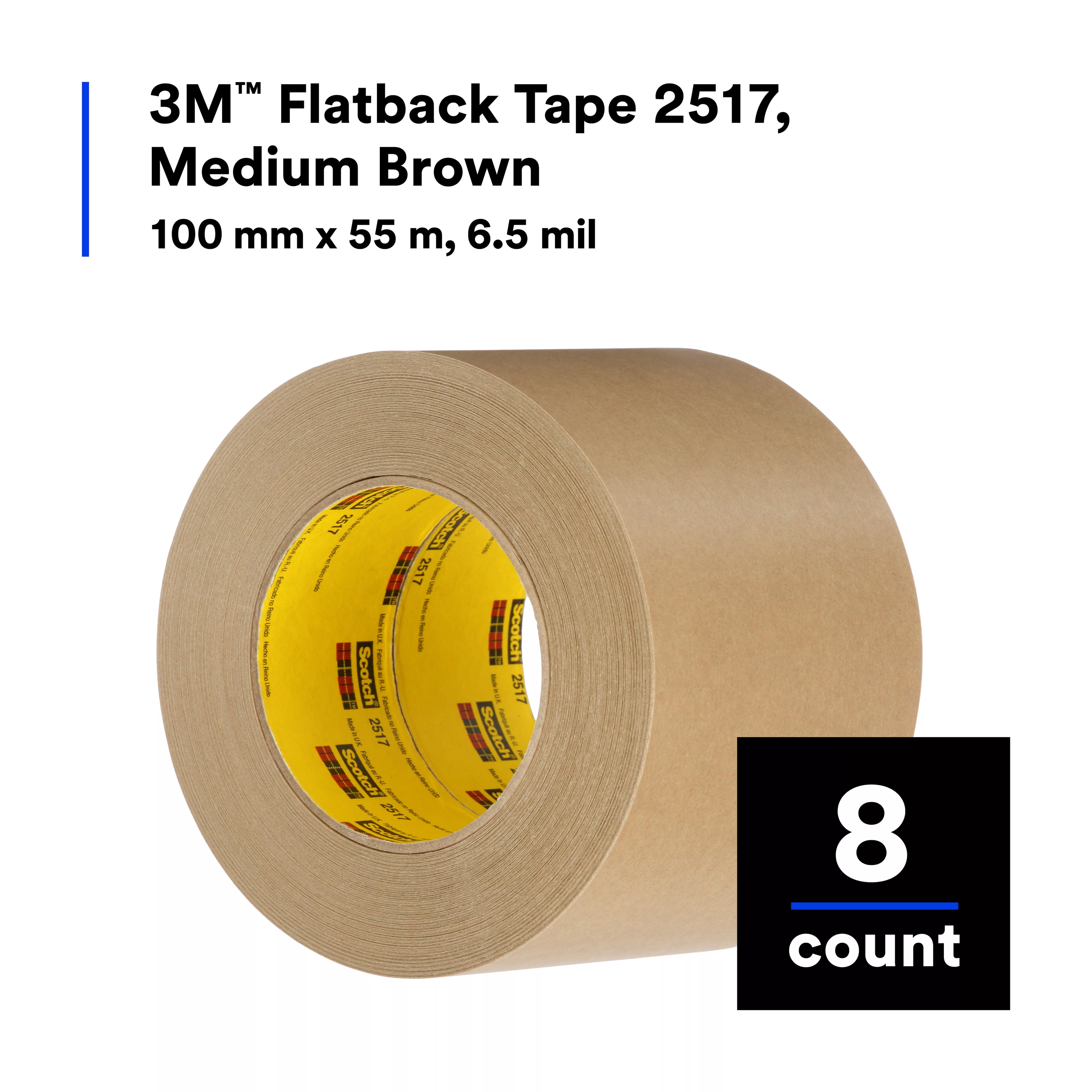 Product Number 2517 | 3M™ Flatback Tape 2517