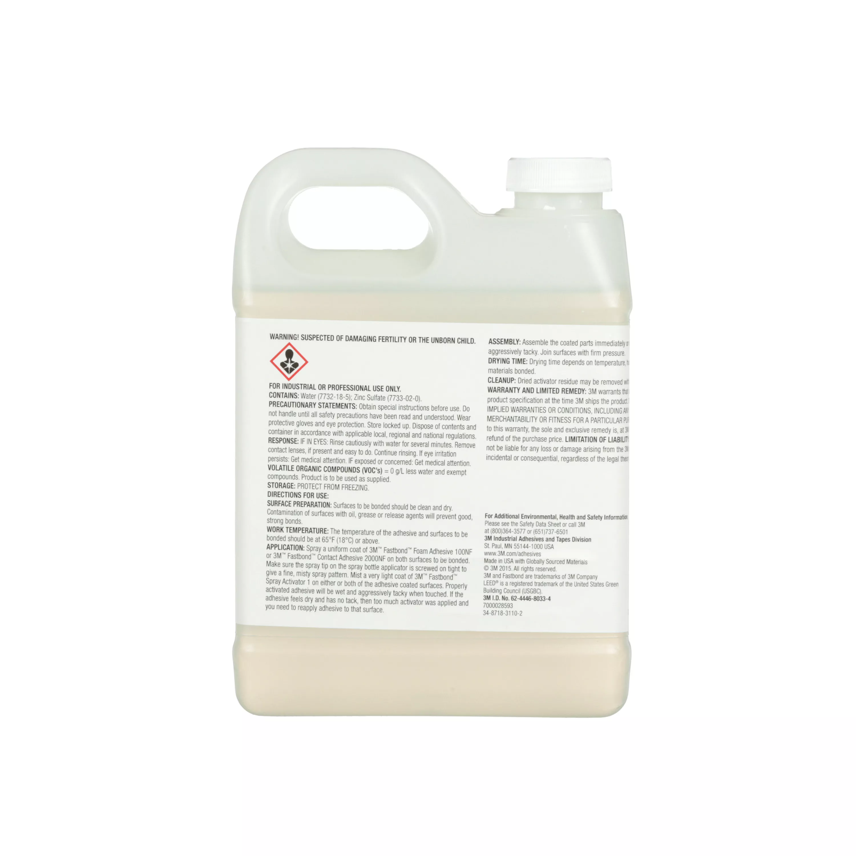 Product Number 1 | 3M™ Fastbond™ Spray Activator 1