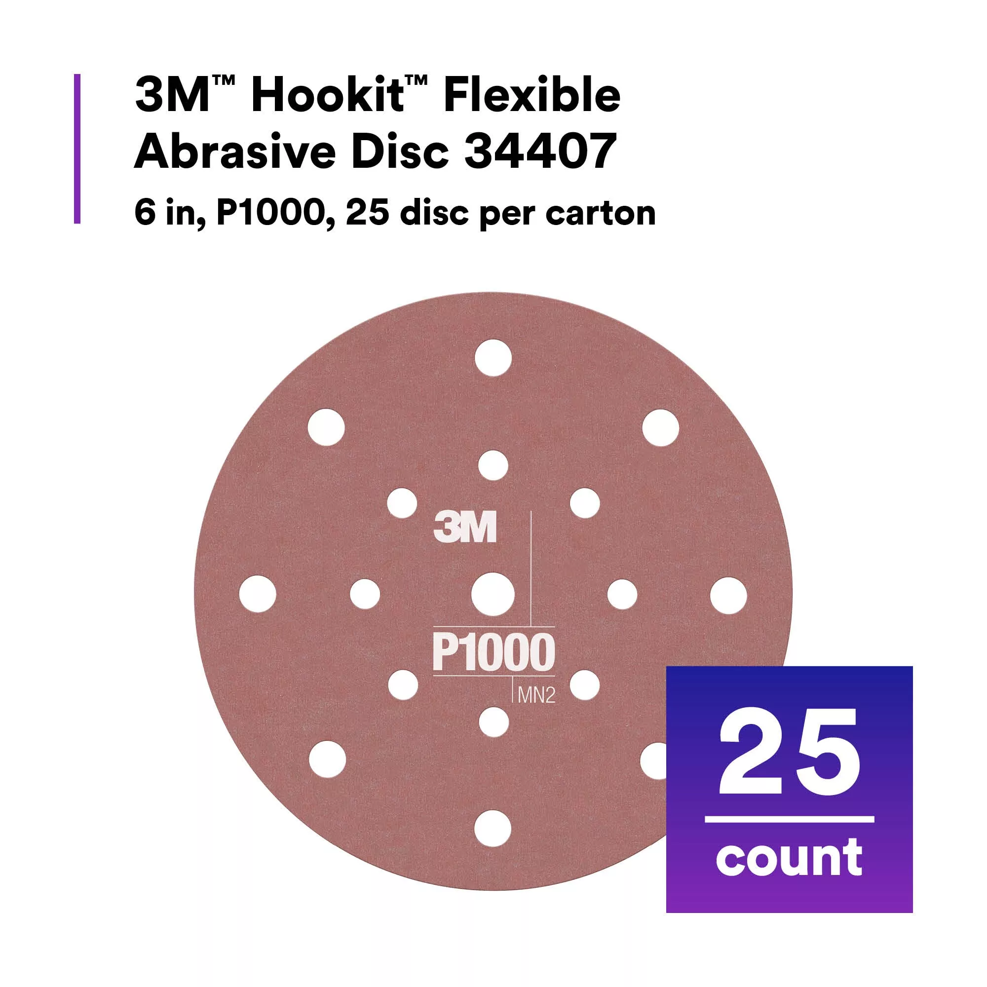 SKU 7000120196 | 3M™ Hookit™ Flexible Abrasive Disc 270J