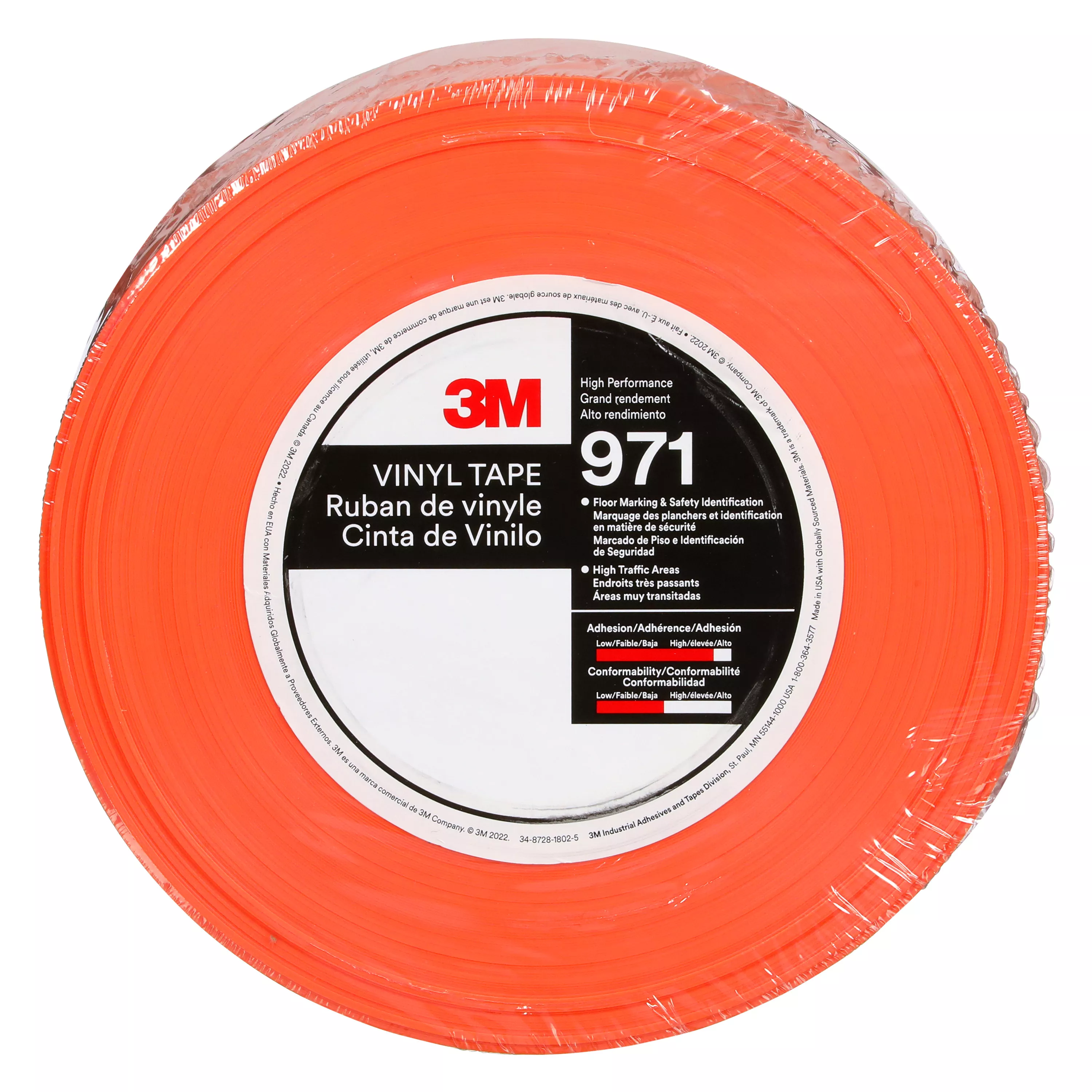 SKU 7100260621 | 3M™ Durable Floor Marking Tape 971