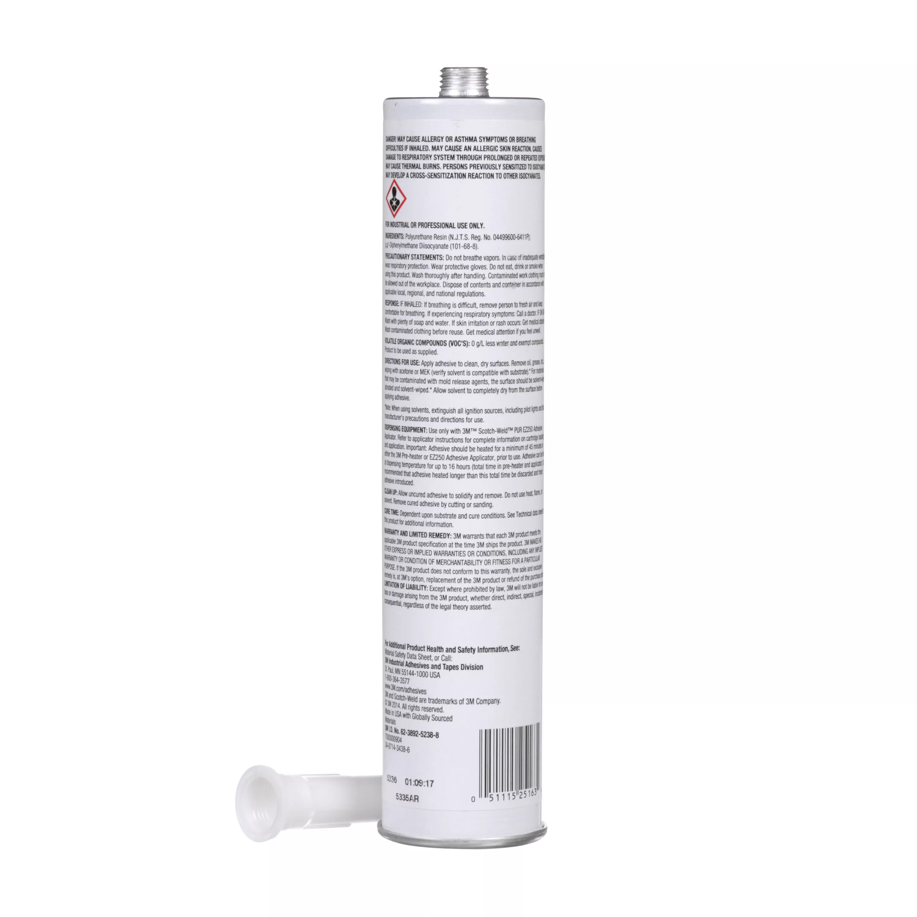 SKU 7000000904 | 3M™ Scotch-Weld™ PUR Adhesive TS115 HGS