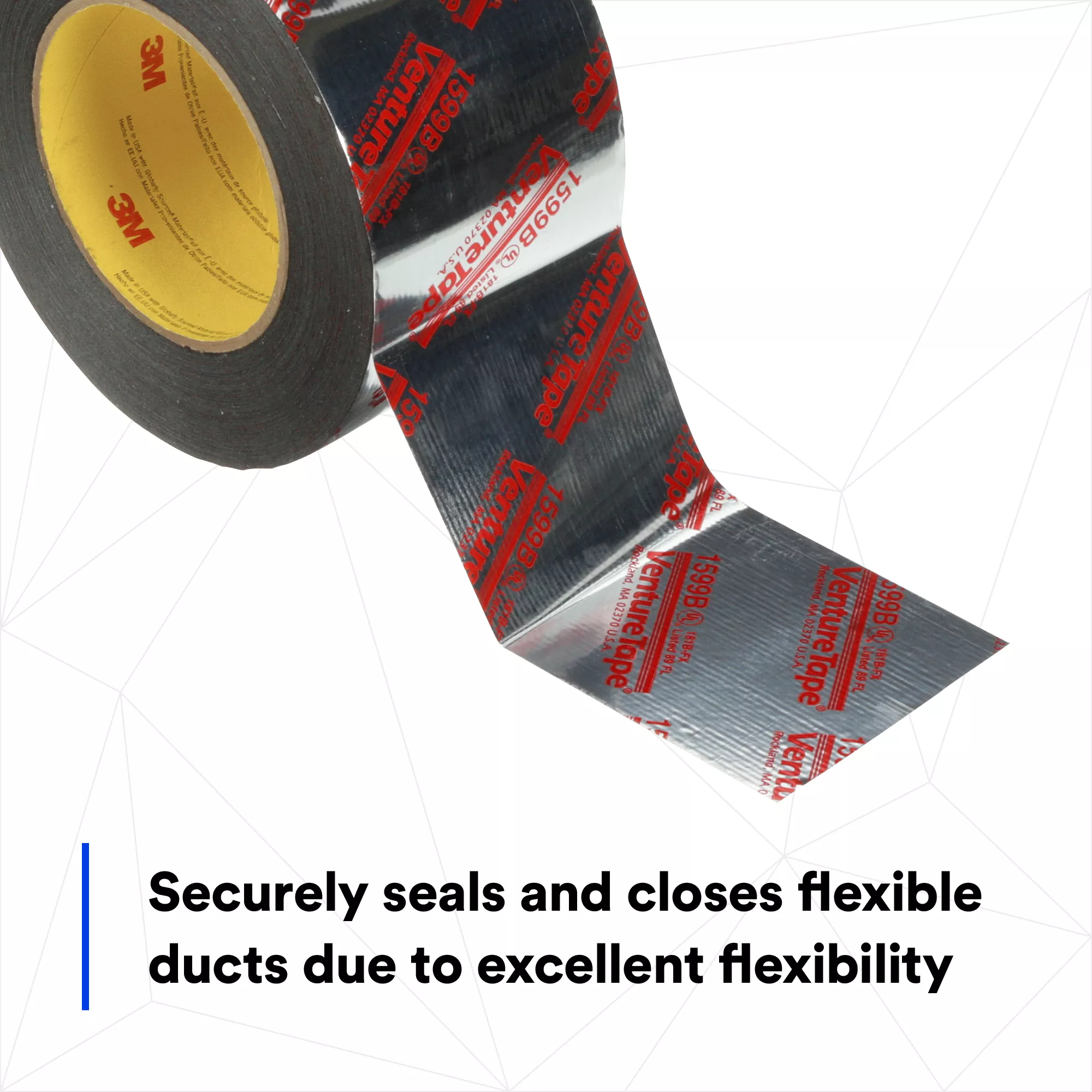 UPC 00750351500178 | 3M™ Venture Tape™ UL181B-FX Polypropylene Duct Tape 1599B