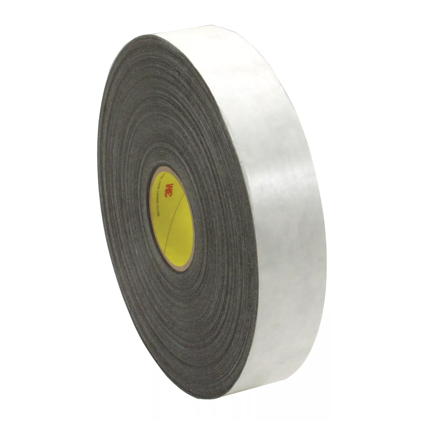 3M™ Double Coated Polyethylene Foam Tape 4462, Black, 1/2 in x 72 yd, 31 mil, 18 Roll/Case