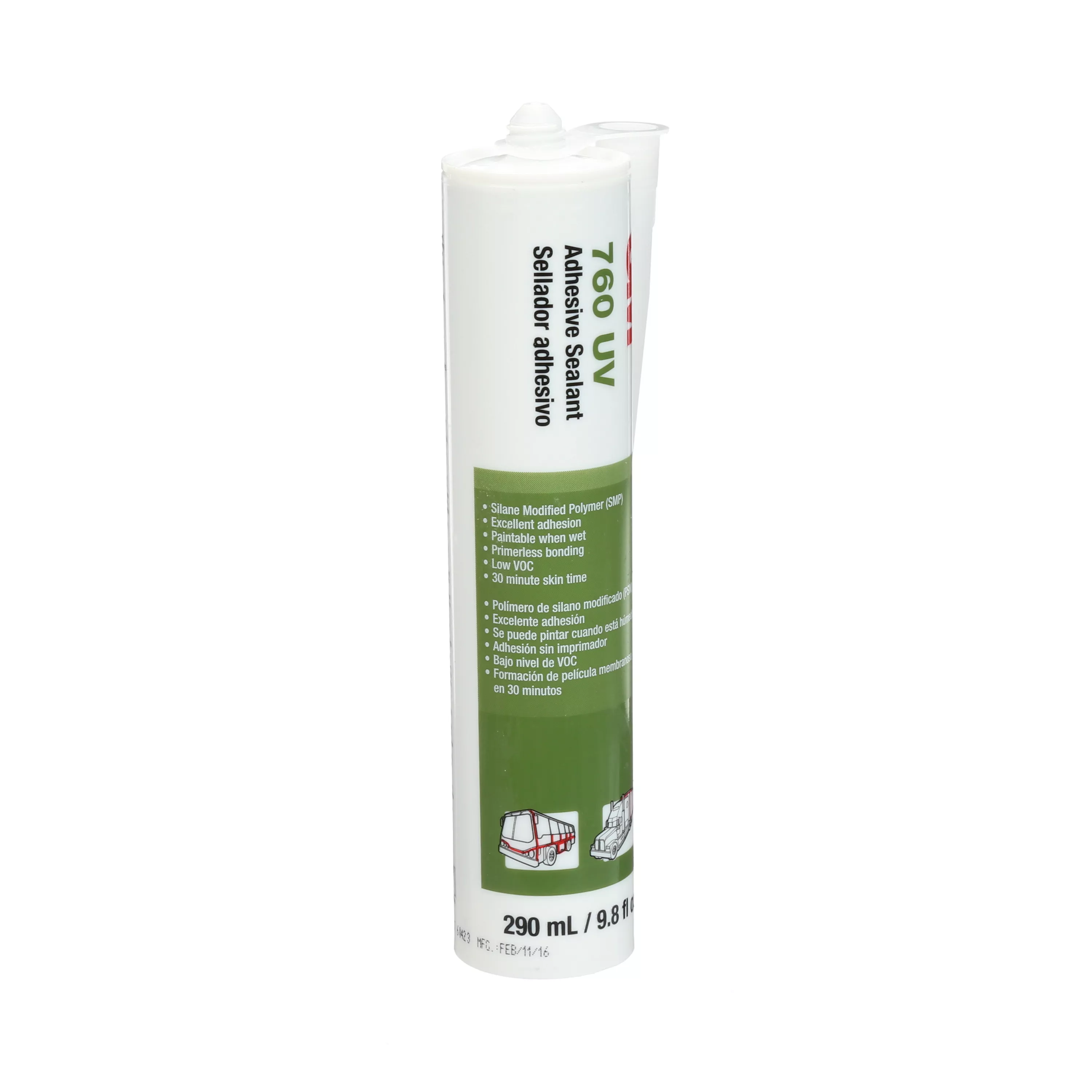 SKU 7100097767 | 3M™ Adhesive Sealant 760 UV