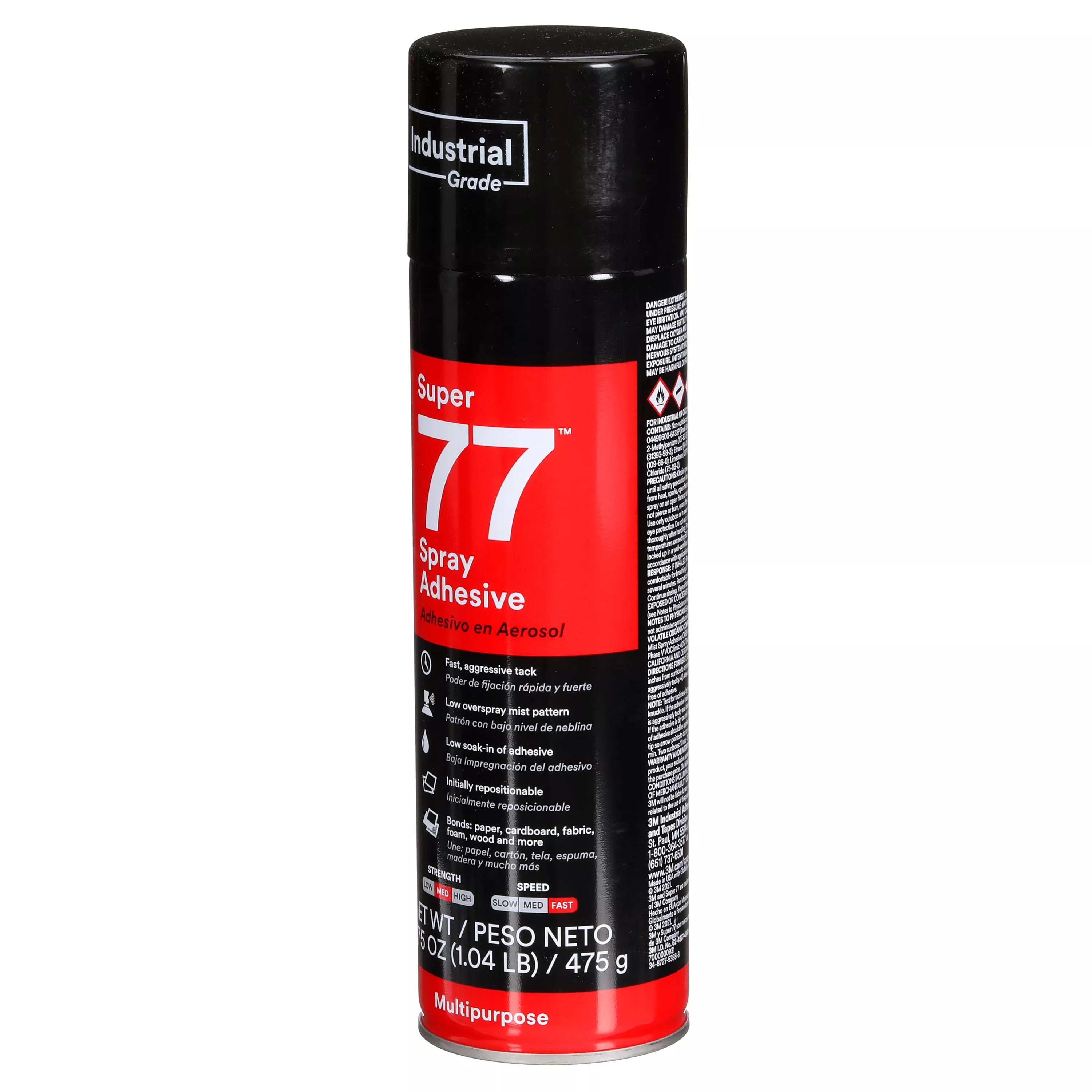 SKU 7000000931 | 3M™ Super 77™ Multipurpose Spray Adhesive