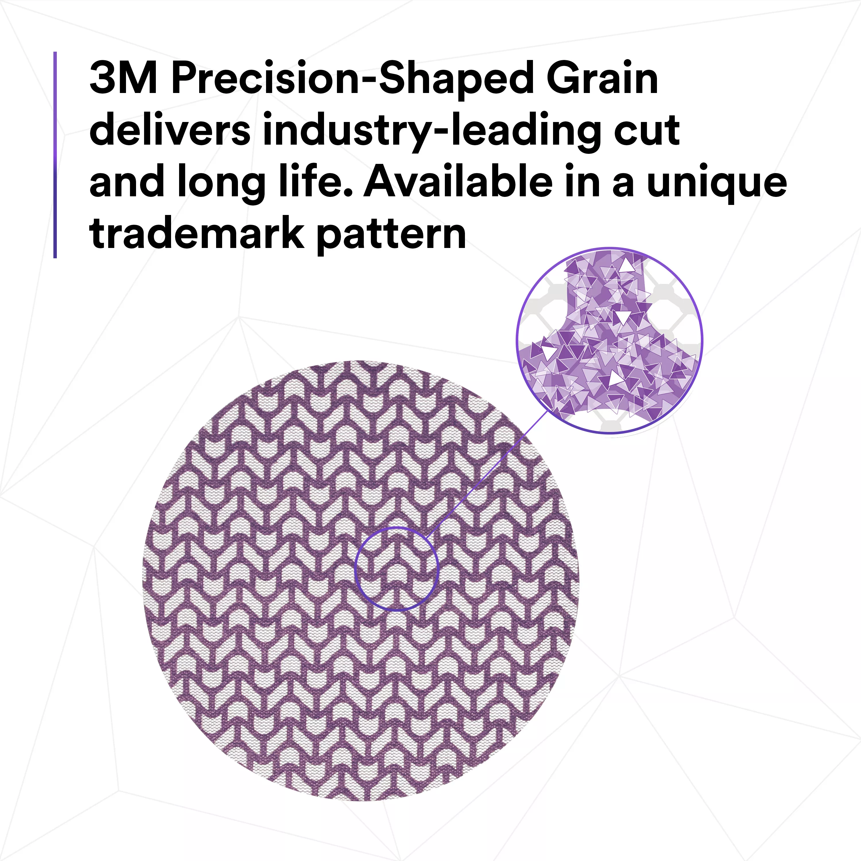 SKU 7100287535 | 3M Xtract™ Cubitron™ II Net Disc 710W