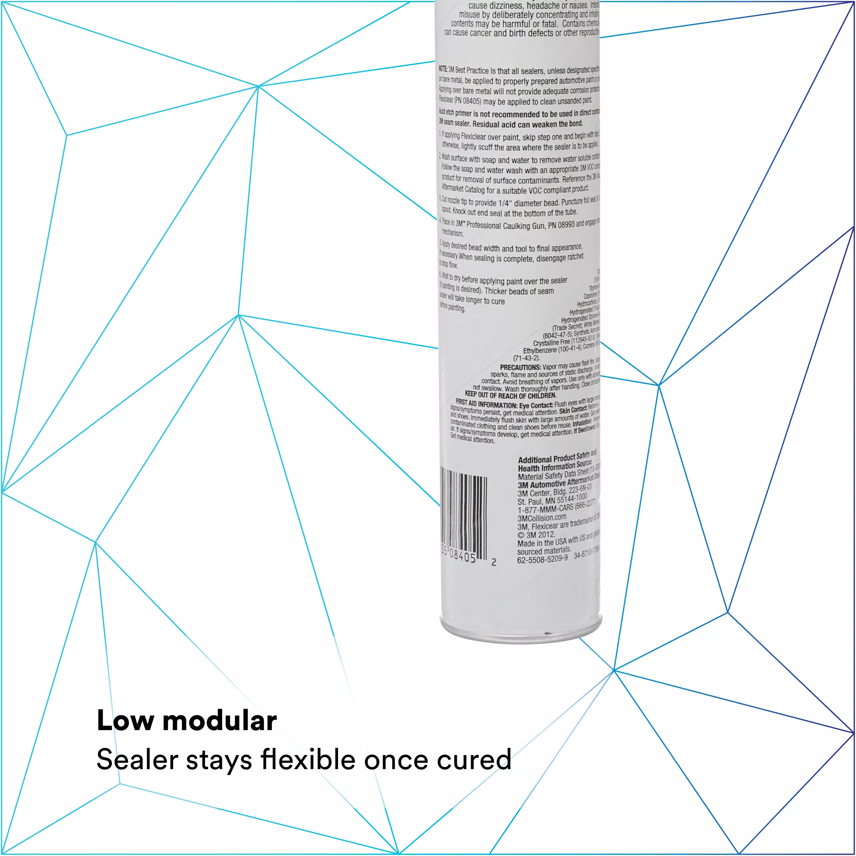 SKU 7000121530 | 3M™ Flexiclear™ Body Seam Sealer