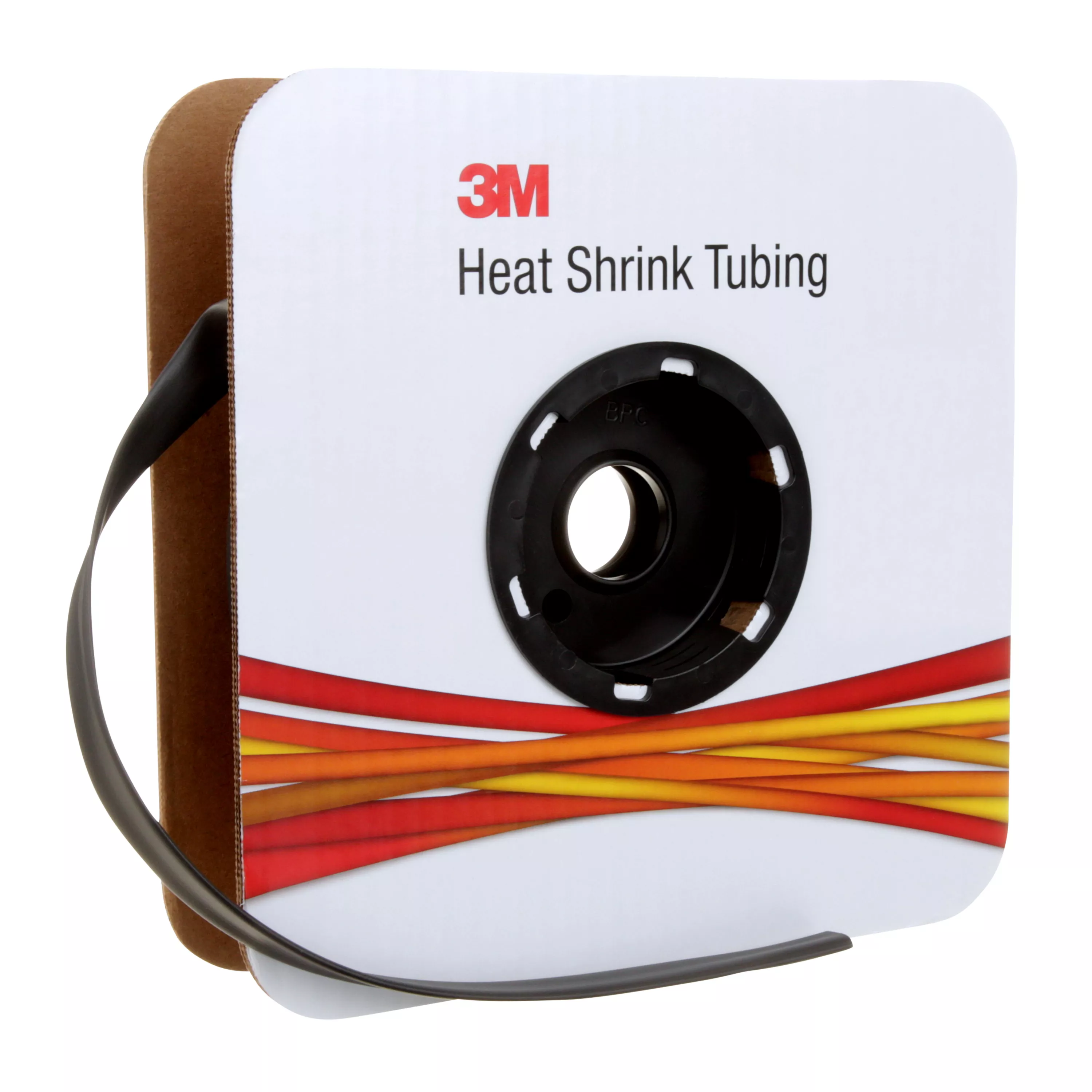 SKU 7100030655 | 3M™ Heat Shrink Thin-Wall Tubing FP-301-3/8-Black-100': 100 ft spool length