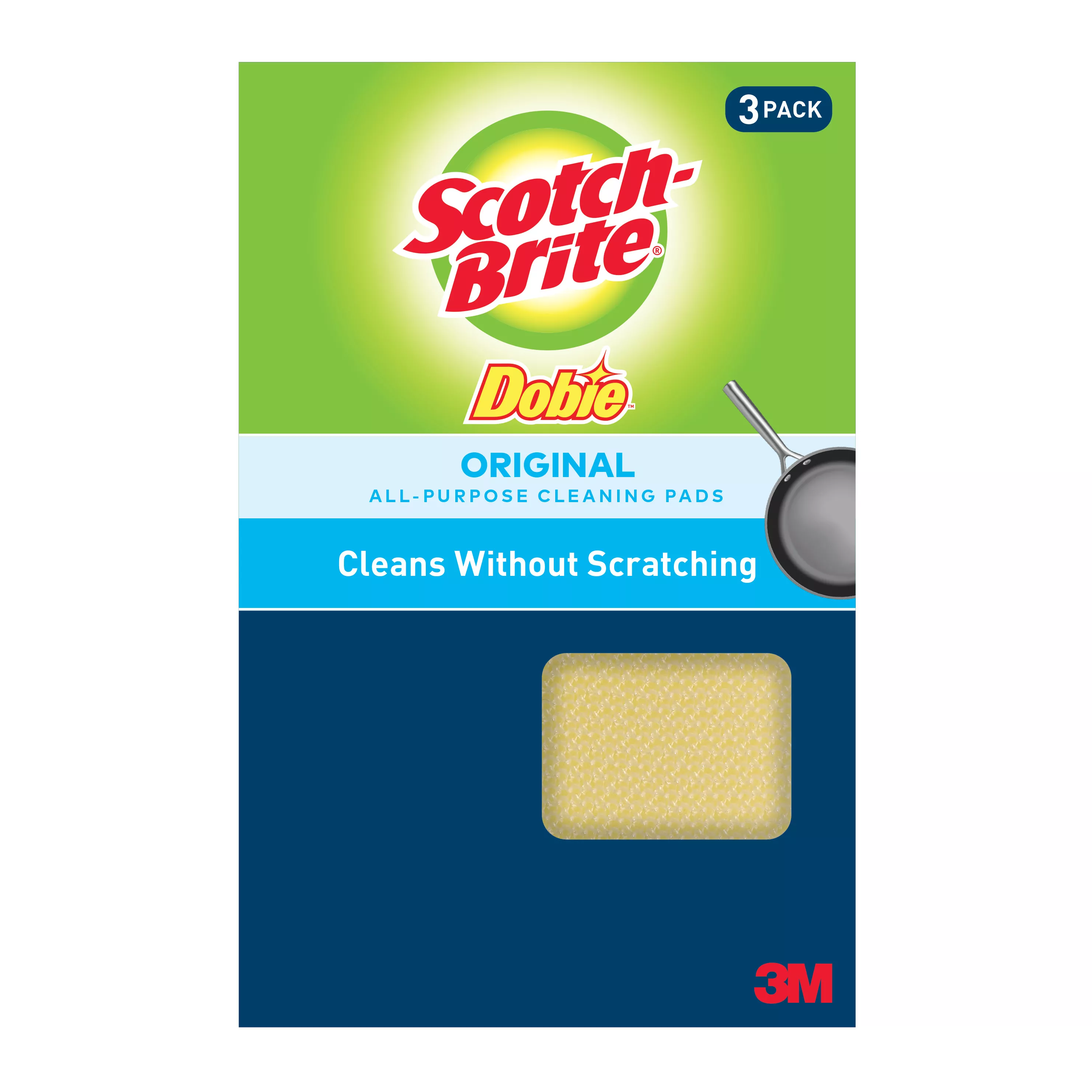 Scotch-Brite™ Dobie® All Purpose Cleaning Pad 3/8, 723-2F