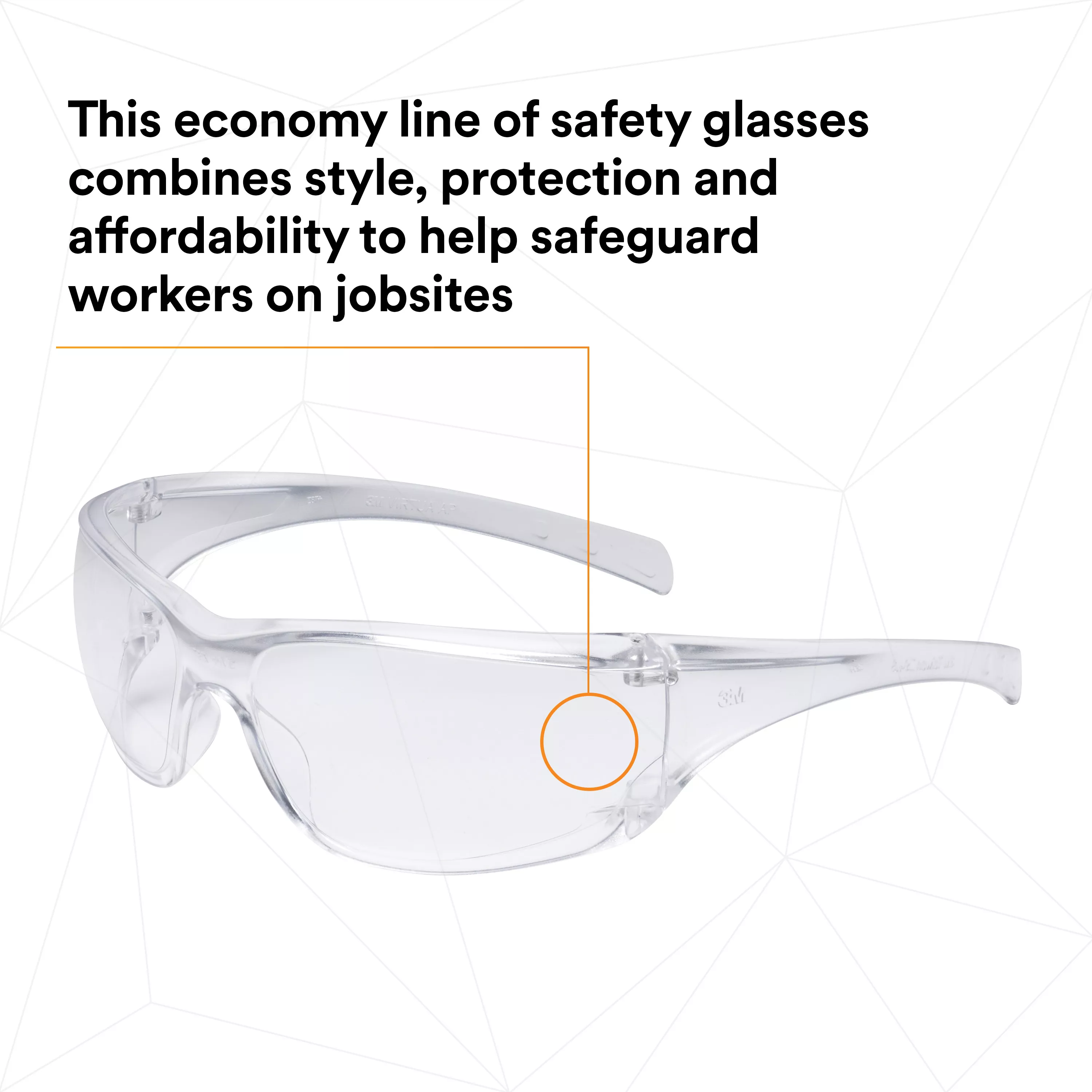 Product Number 11819-00000-20 | 3M™ Virtua™ AP Protective Eyewear 11819-00000-20