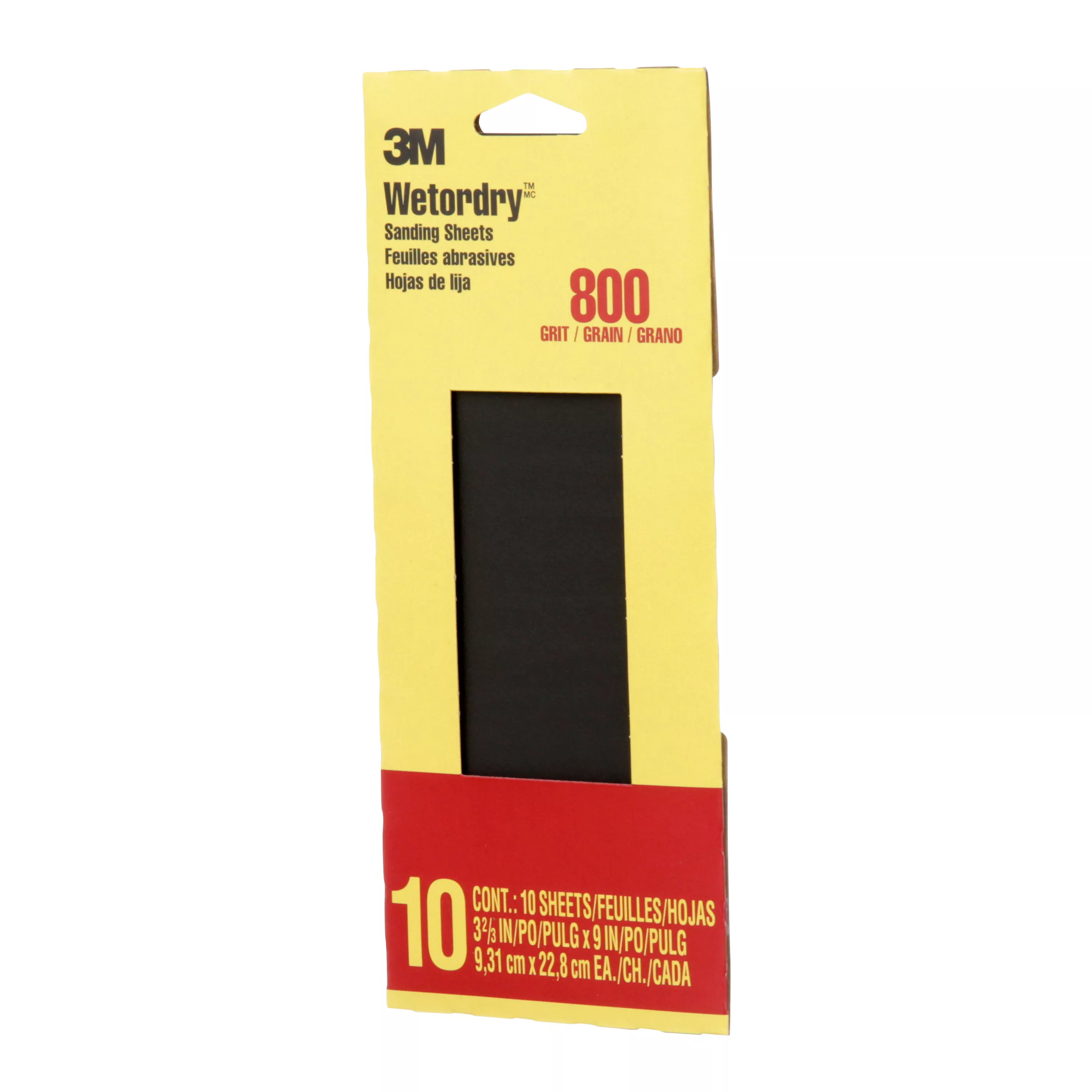 Product Number 5922-18-CC | 3M™ Imperial™ Wetordry™ Sandpaper 800 grit 5922-18-CC