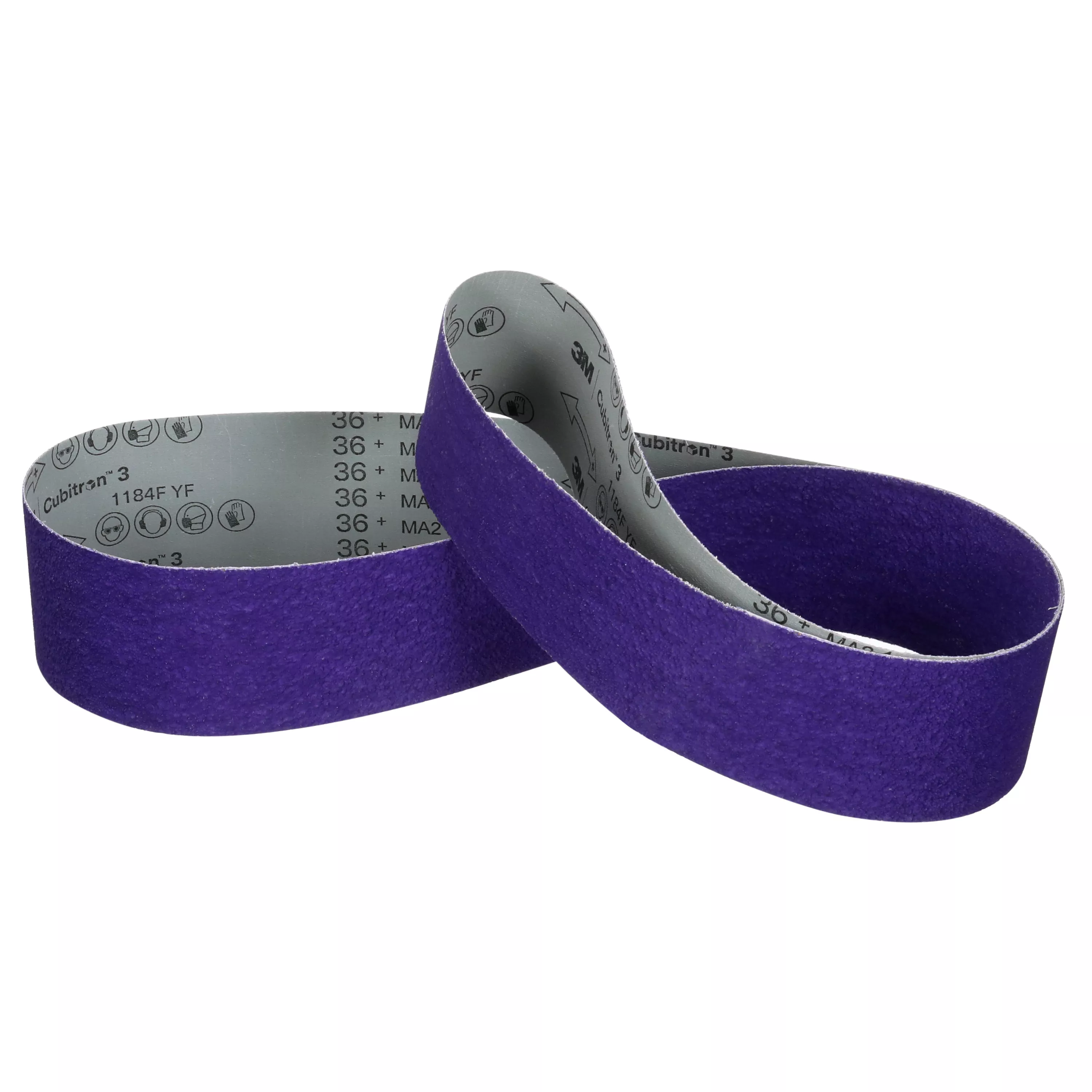 Product Number 1184F | 3M™ Cubitron™ 3 Cloth Belt 1184F