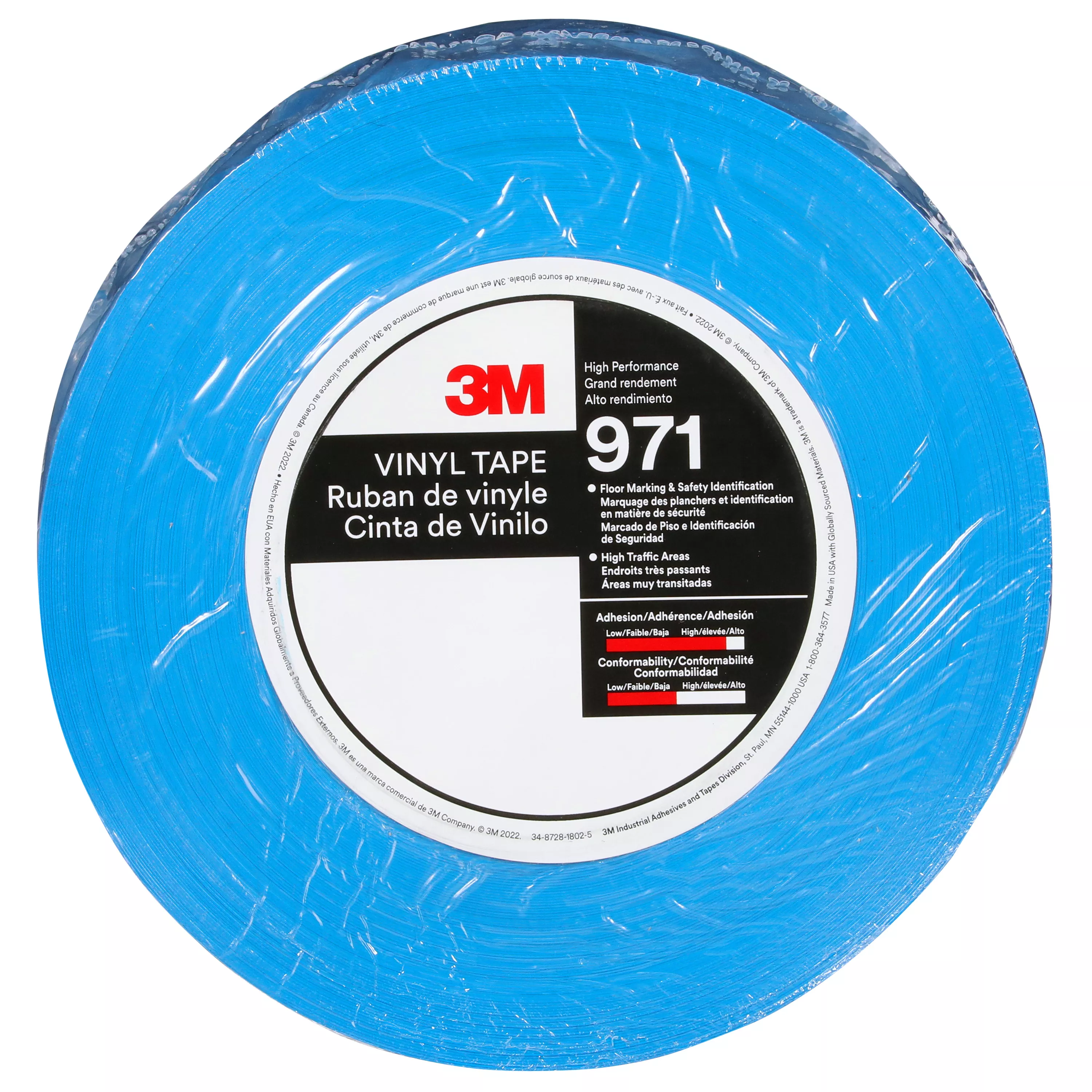 SKU 7100254036 | 3M™ Durable Floor Marking Tape 971