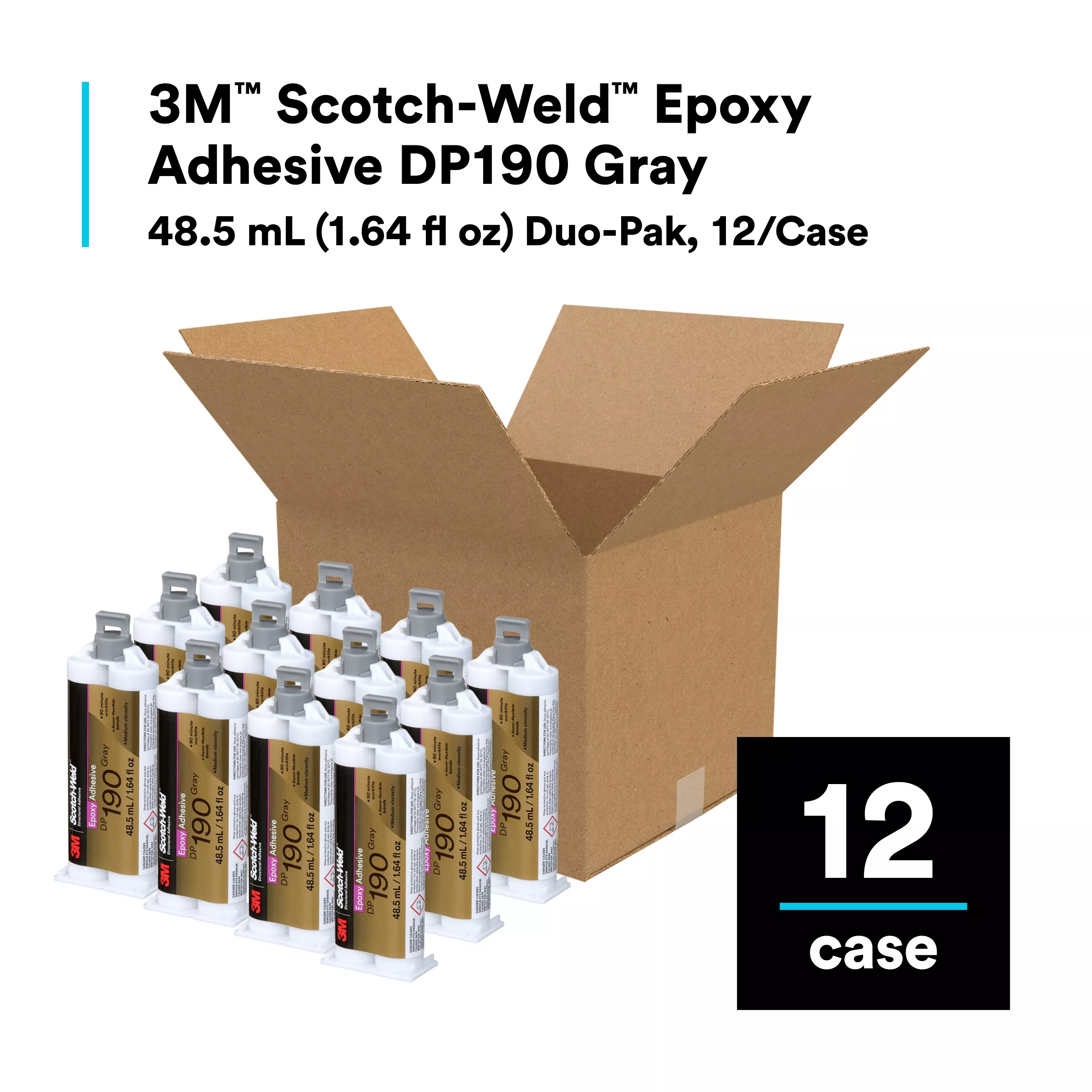 SKU 7010410438 | 3M™ Scotch-Weld™ Epoxy Adhesive DP190