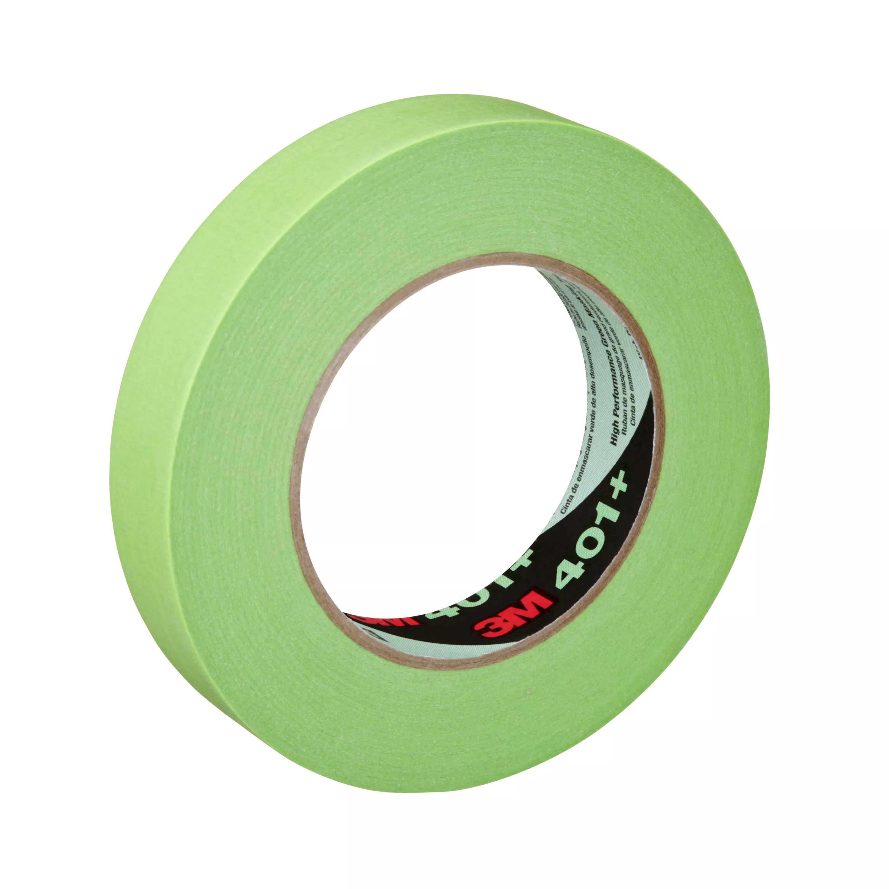 3M™ High Performance Green Masking Tape 401+, 24 mm x 55 m 6.7 mil, 24
Roll/Case