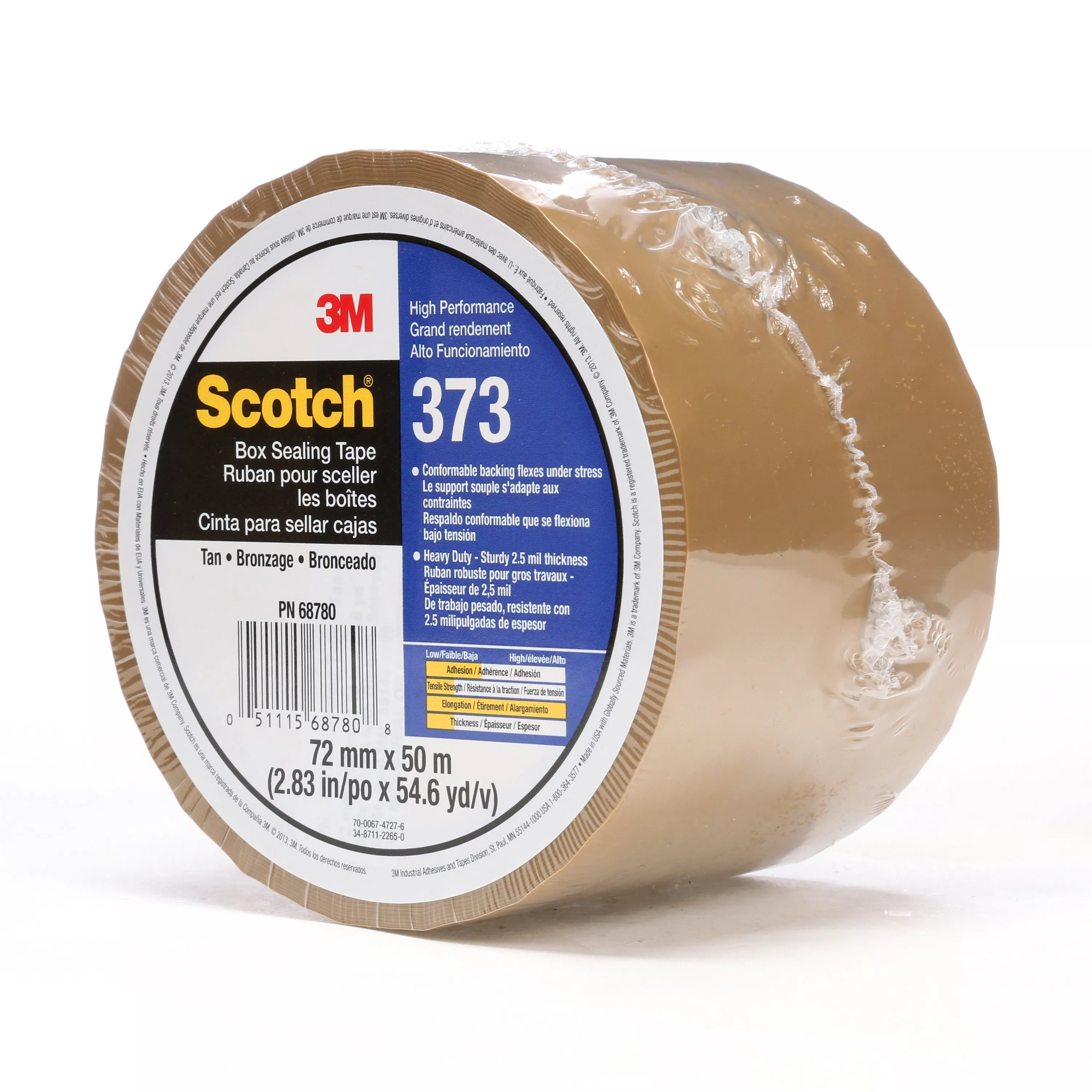 UPC 00051115687808 | Scotch® Box Sealing Tape 373