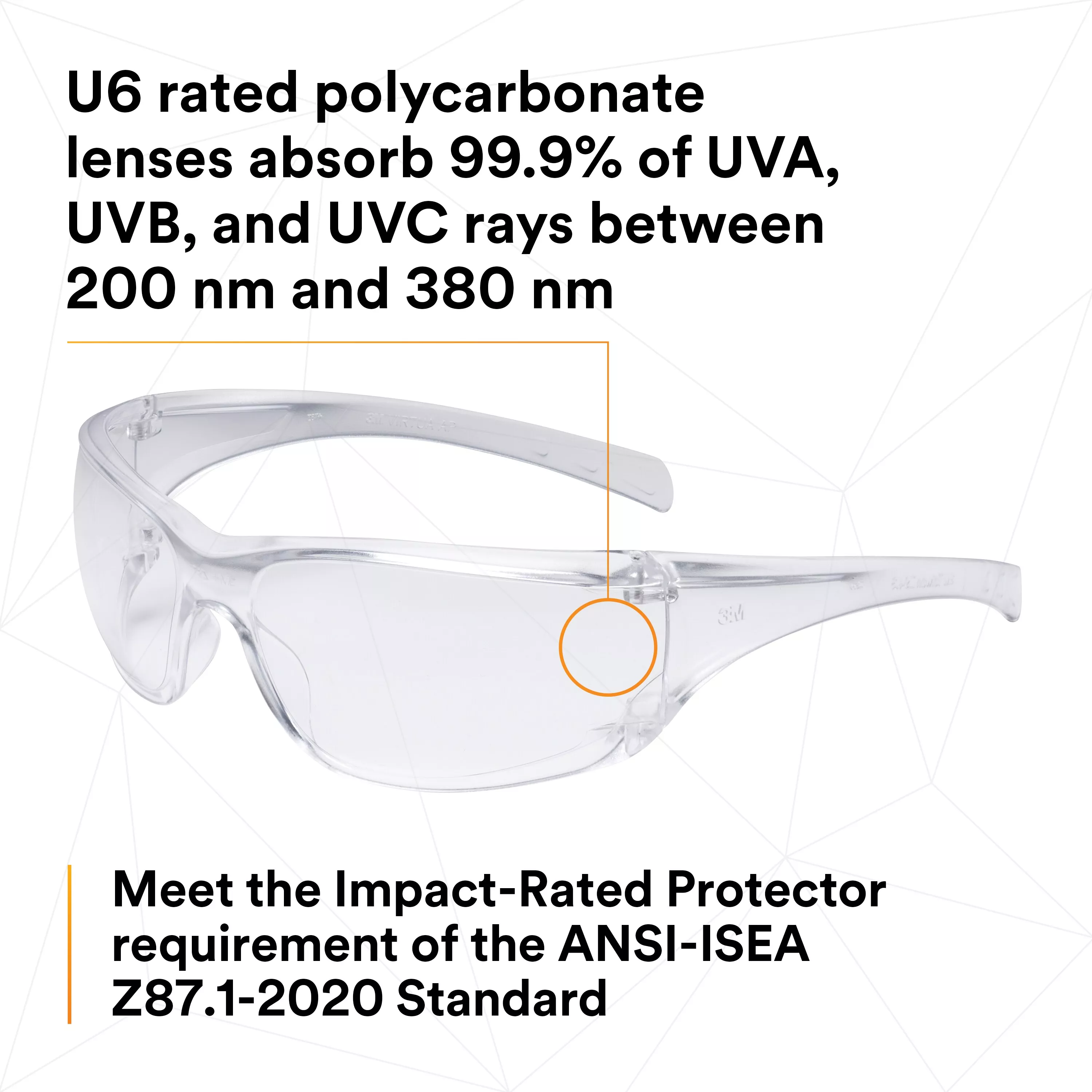 SKU 7000030054 | 3M™ Virtua™ AP Protective Eyewear 11819-00000-20