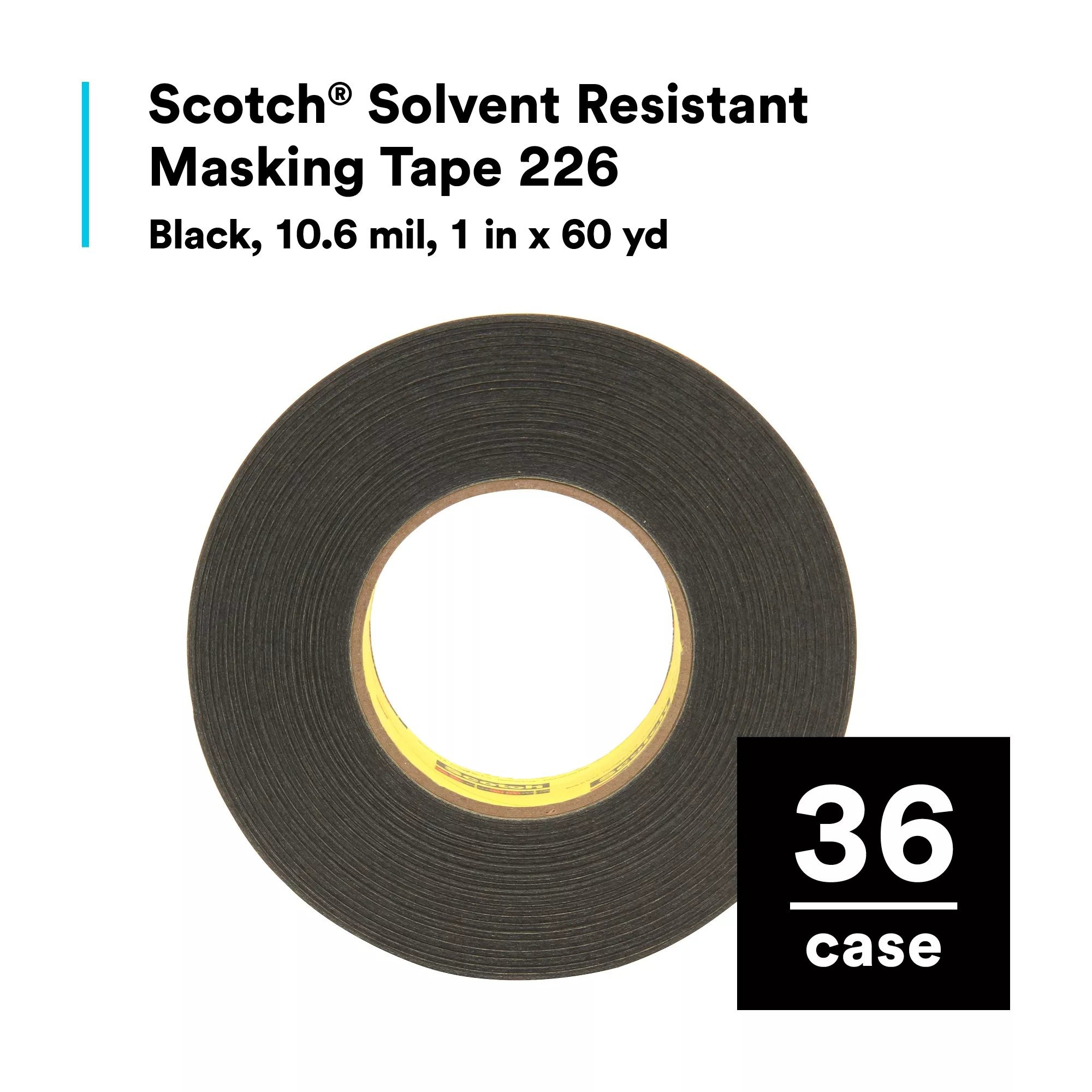 Product Number 226 | Scotch® Solvent Resistant Masking Tape 226