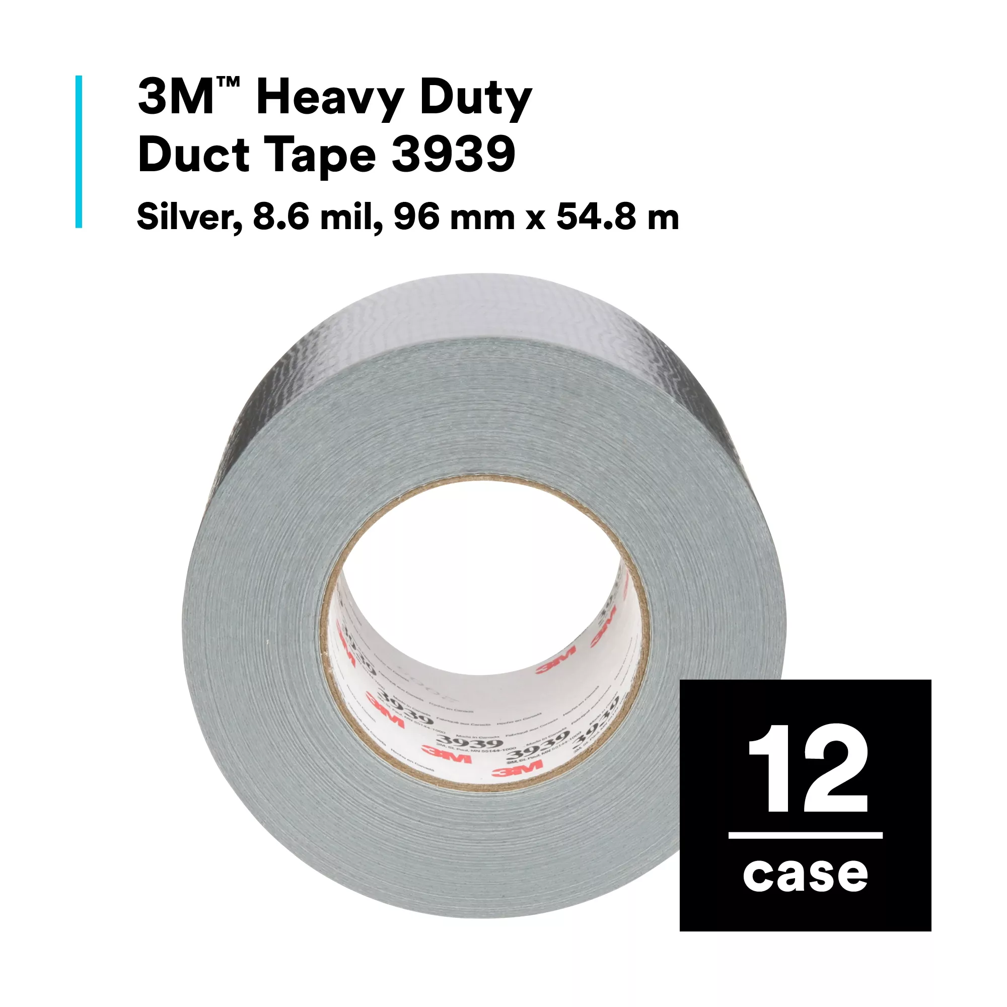 SKU 7100022015 | 3M™ Heavy Duty Duct Tape 3939