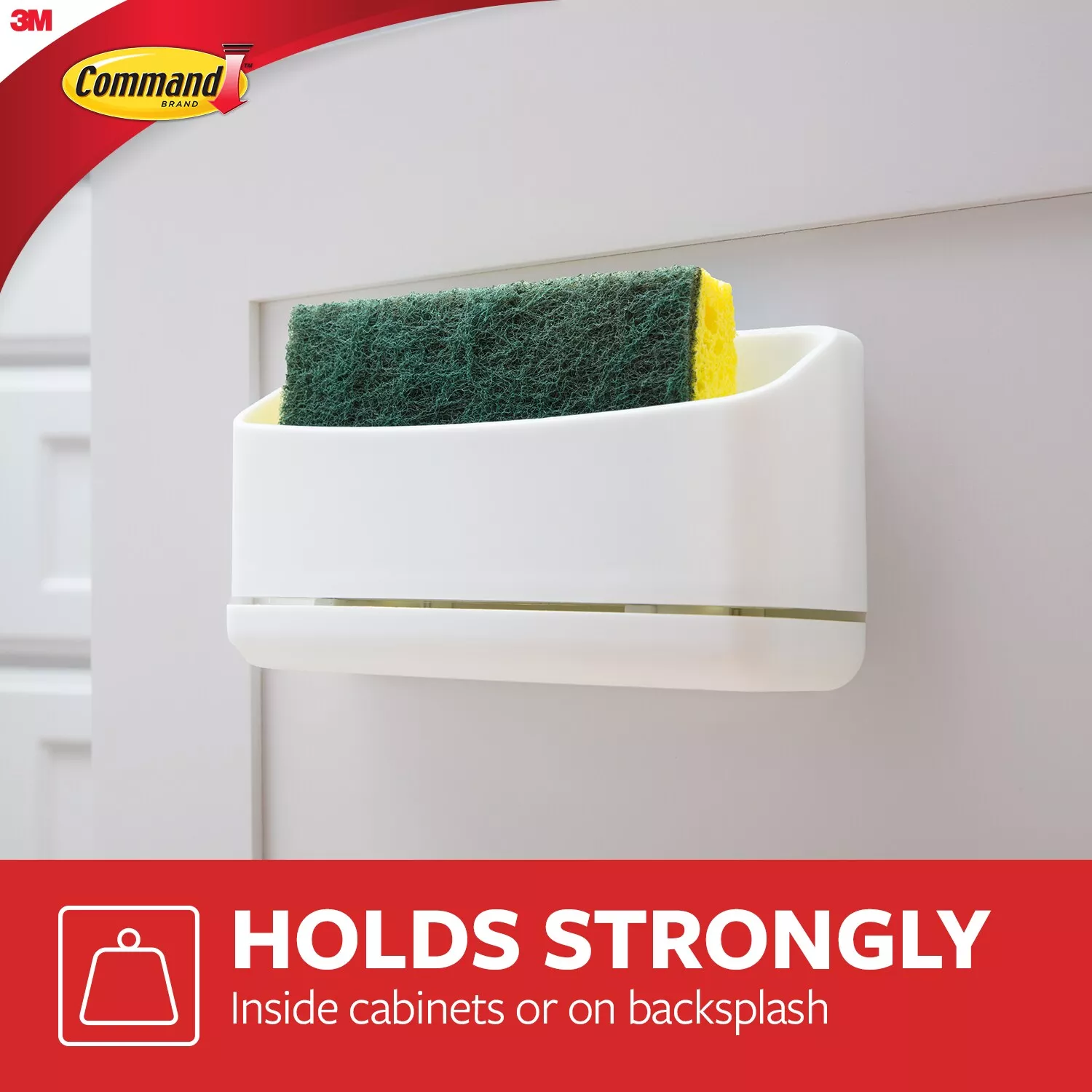 SKU 7100173296 | Command™ Under Sink Sponge Caddy 17609-HWES