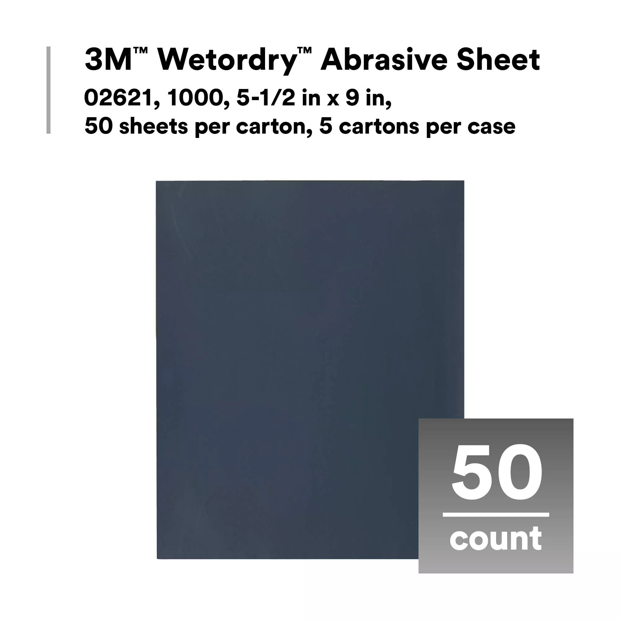 SKU 7000148214 | 3M™ Wetordry™ Abrasive Sheet 434Q