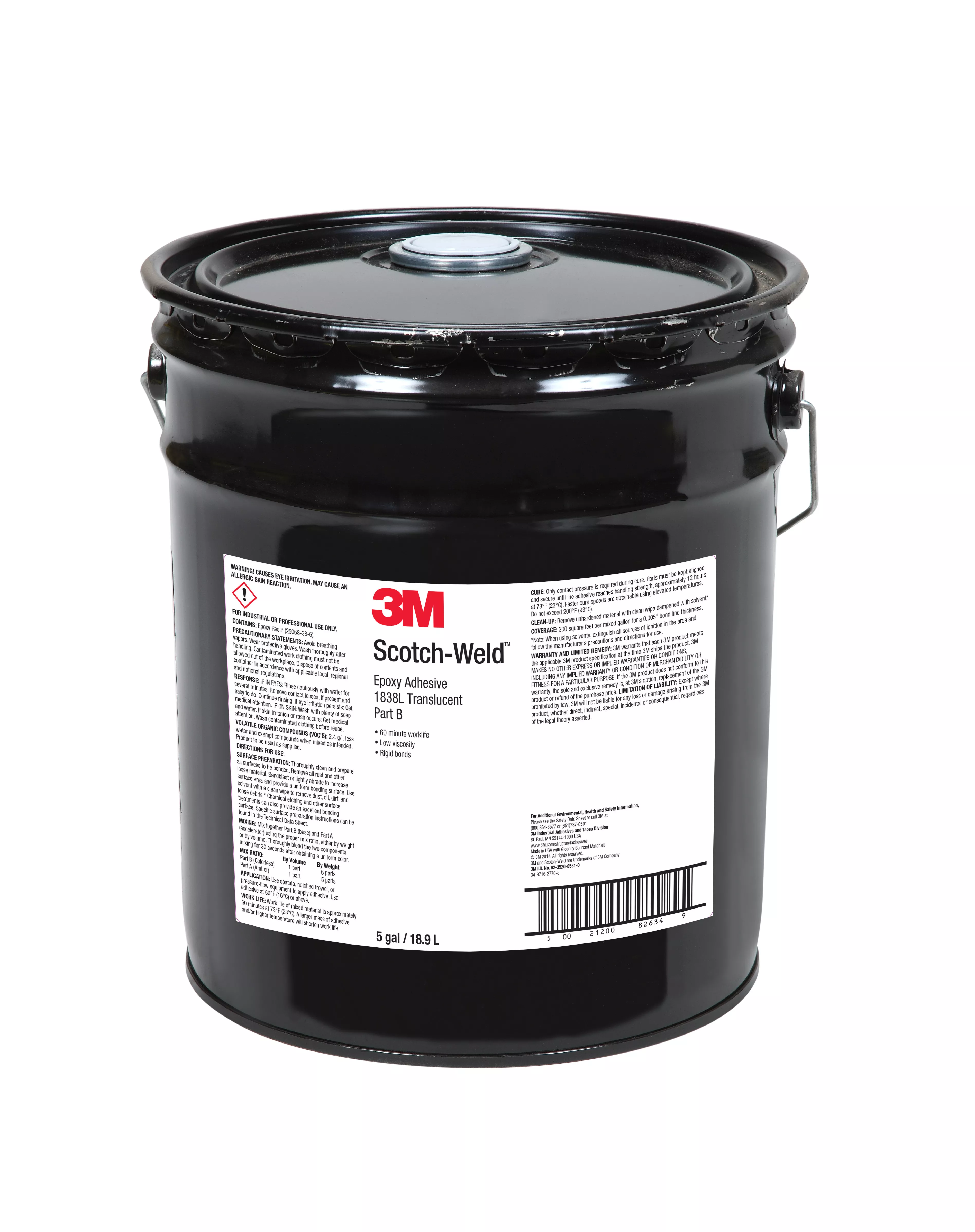 UPC 00021200226465 | 3M™ Scotch-Weld™ Epoxy Adhesive 1838L