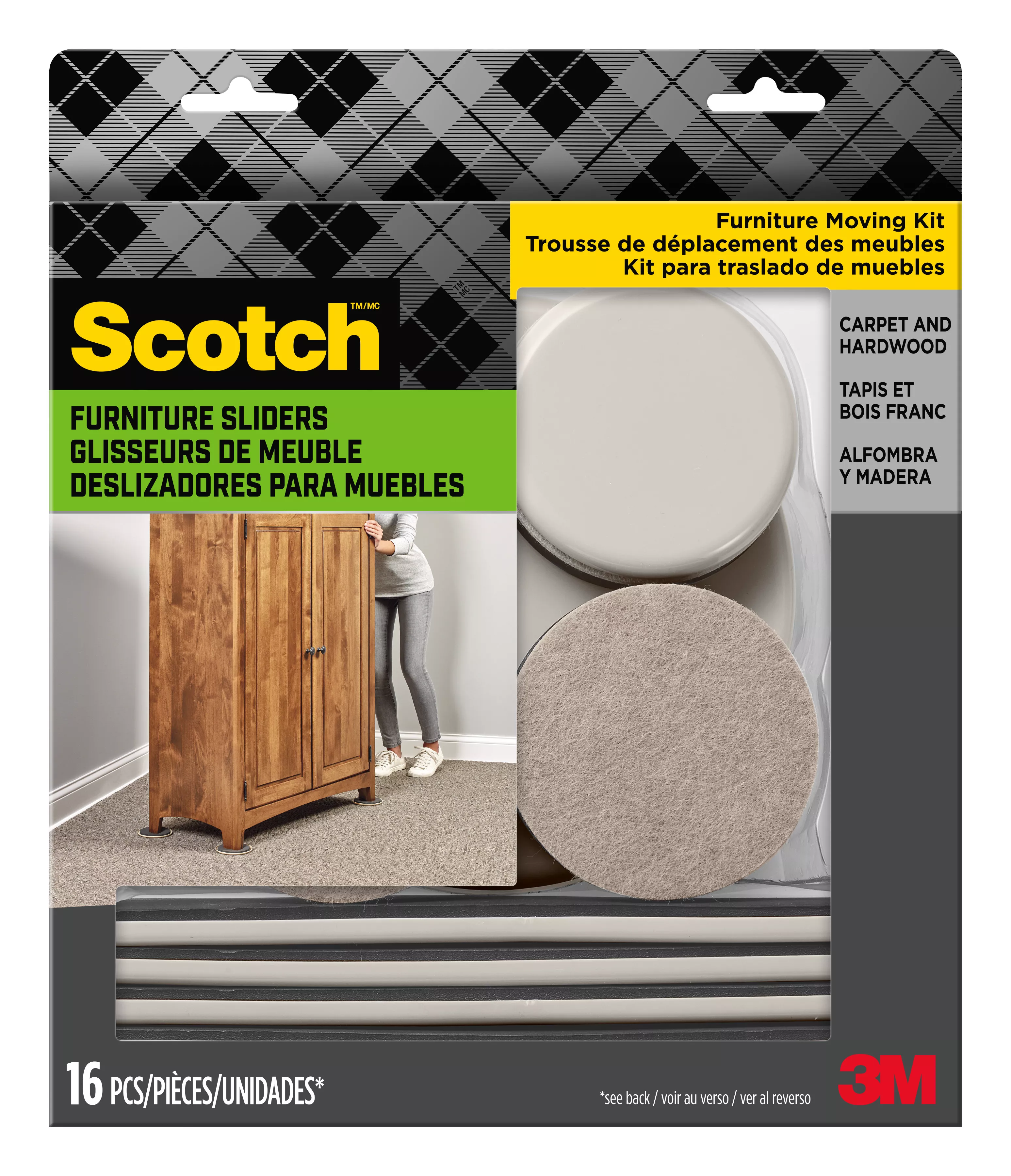 Scotch™ 16-Piece FURNITURE MOVING KIT SP659-NA