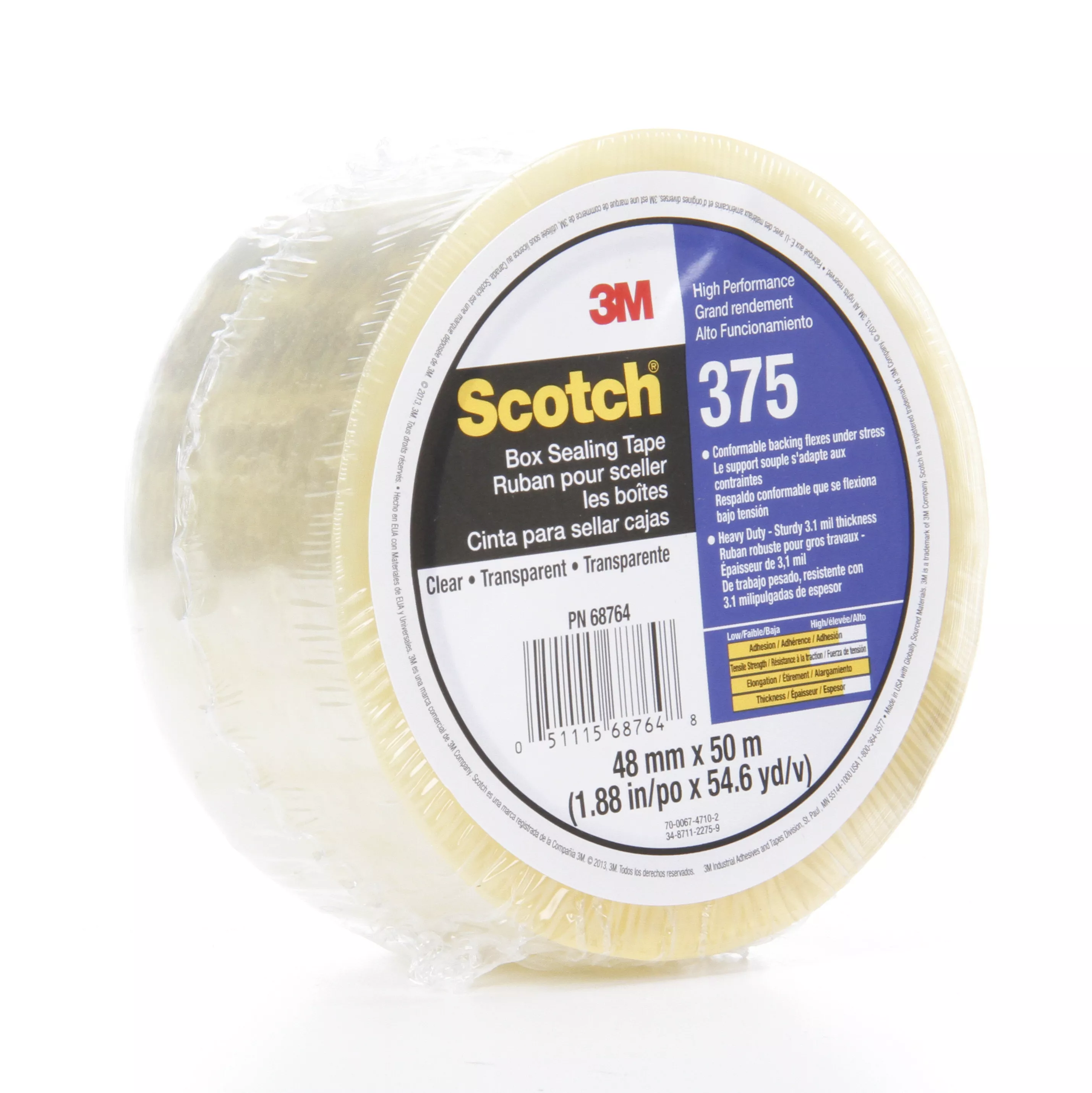 SKU 7010295456 | Scotch® Box Sealing Tape 375