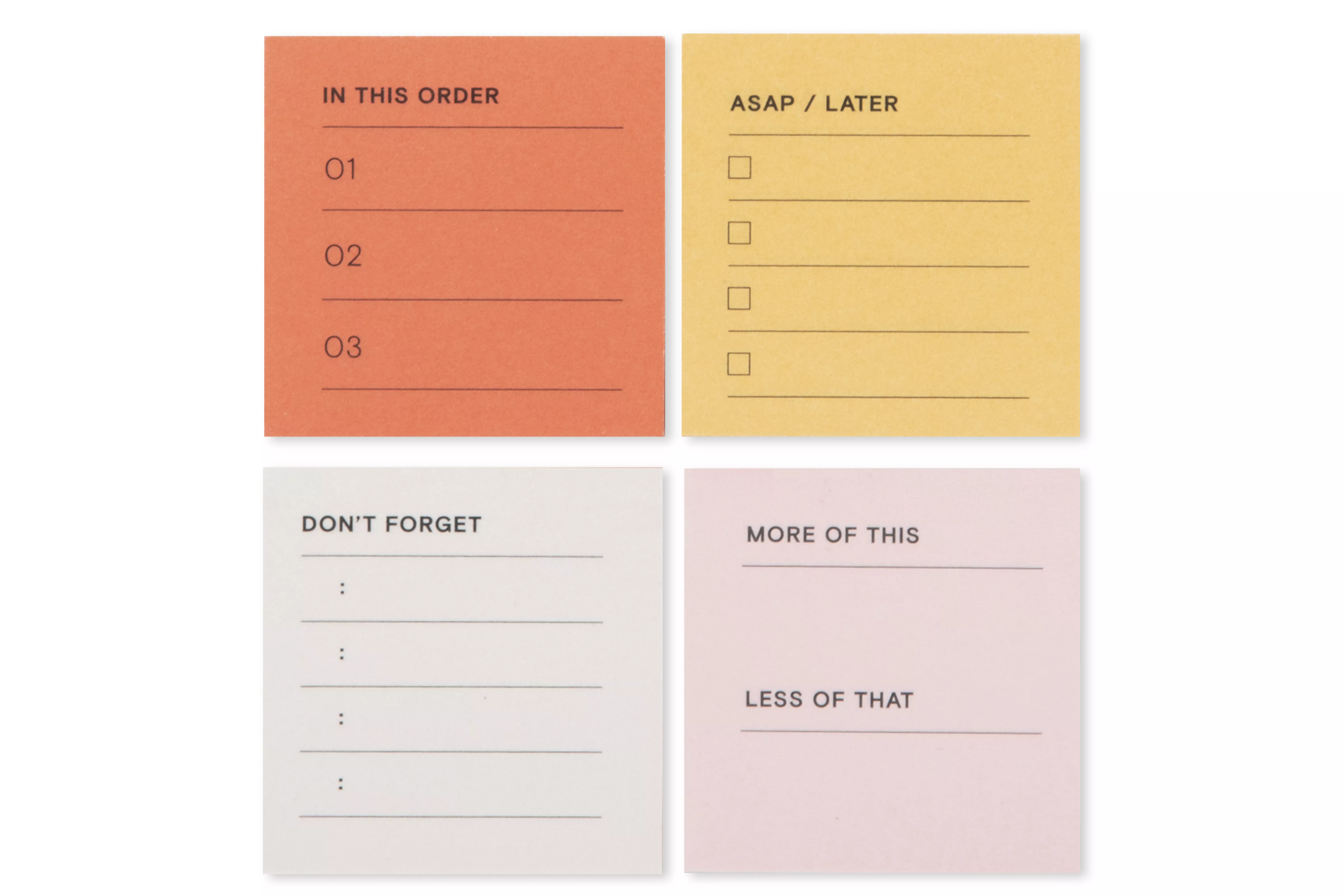 SKU 7100257947 | Post-it® Printed Notes NTD-MINI-TD 