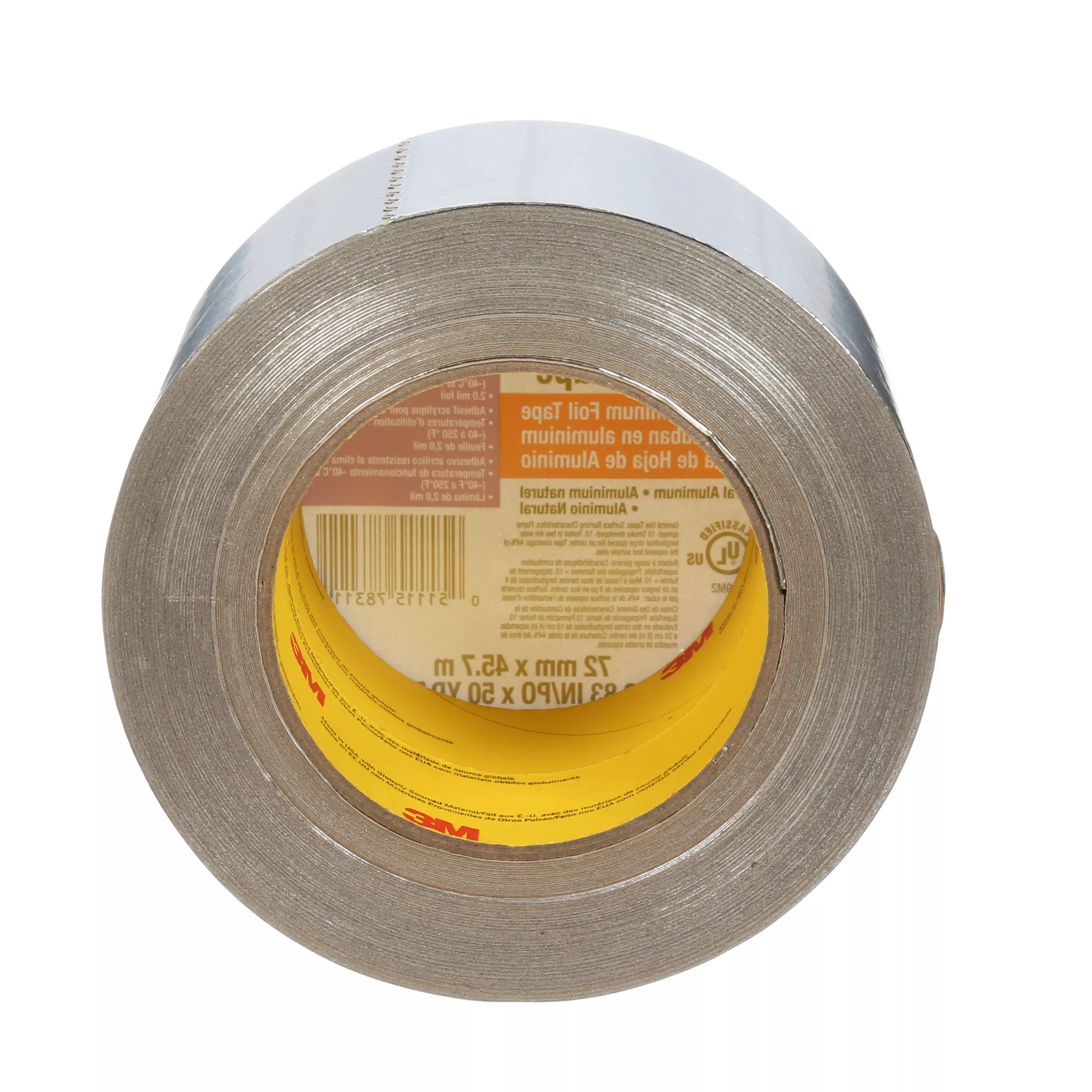 SKU 7100043750 | 3M™ Venture Tape™ Aluminum Foil Tape 3520CW