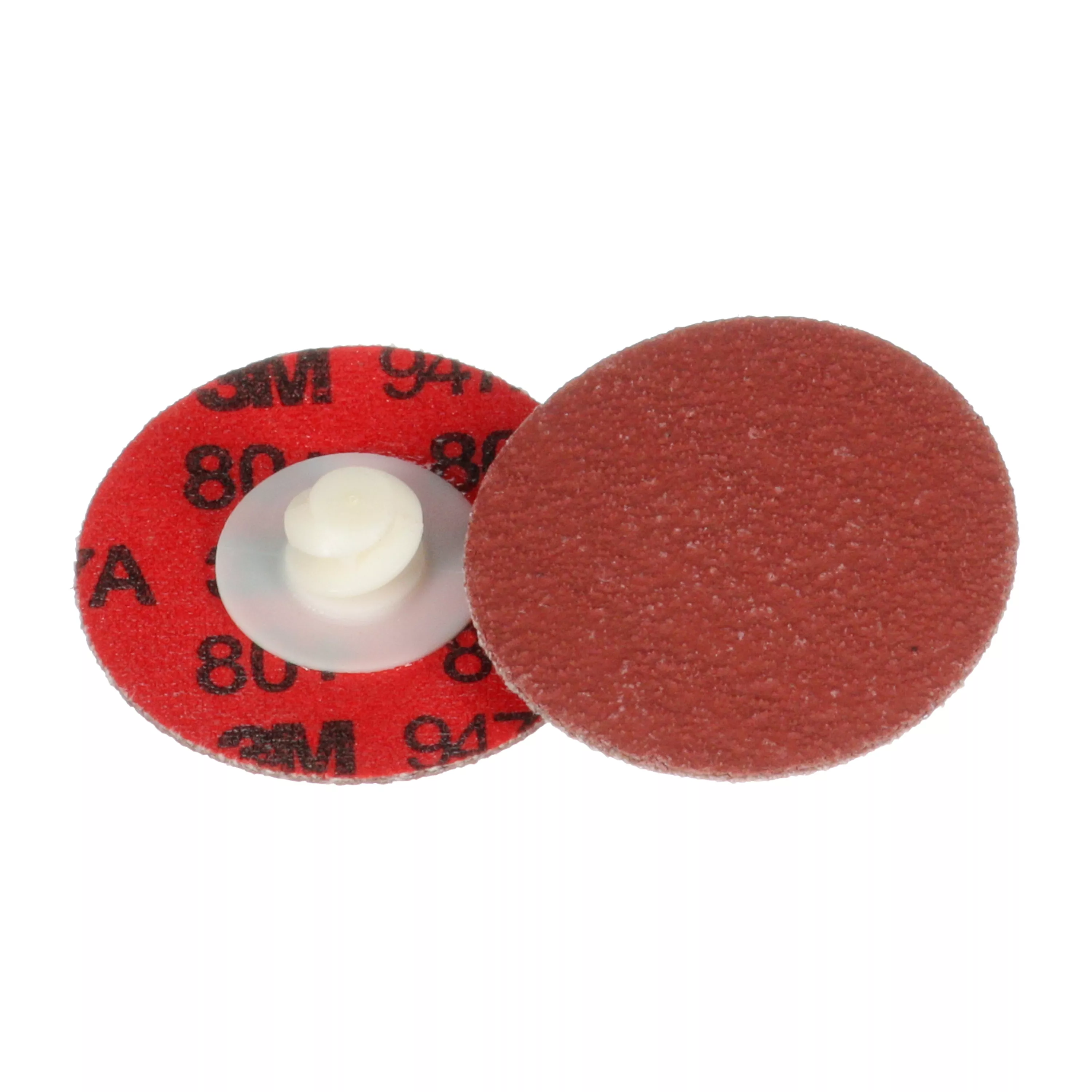 3M™ Cubitron™ II Roloc™ Durable Edge Disc 947A, 80+, X-weight, TR, Maroon, 1-1/2 in, Die R150S, 50/Carton, 200 ea/Case