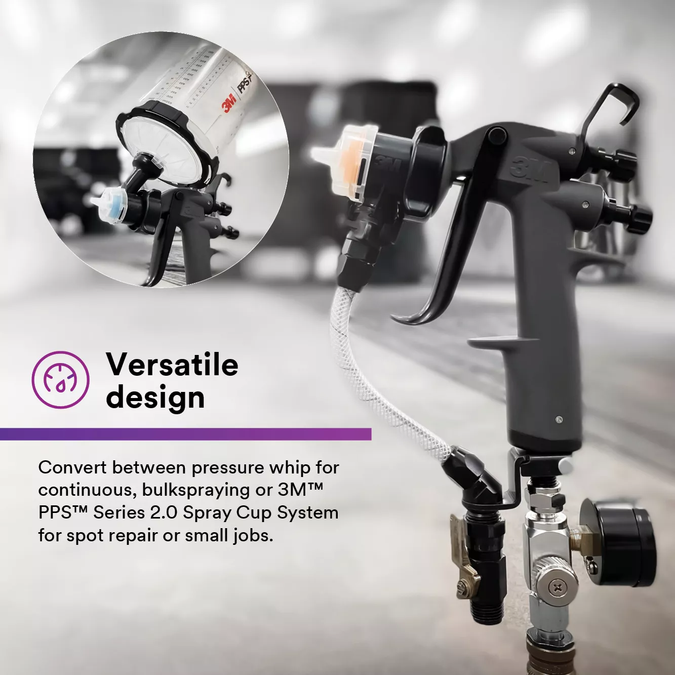 Product Number 26878 | 3M™ Performance Industrial Spray Gun System 26878