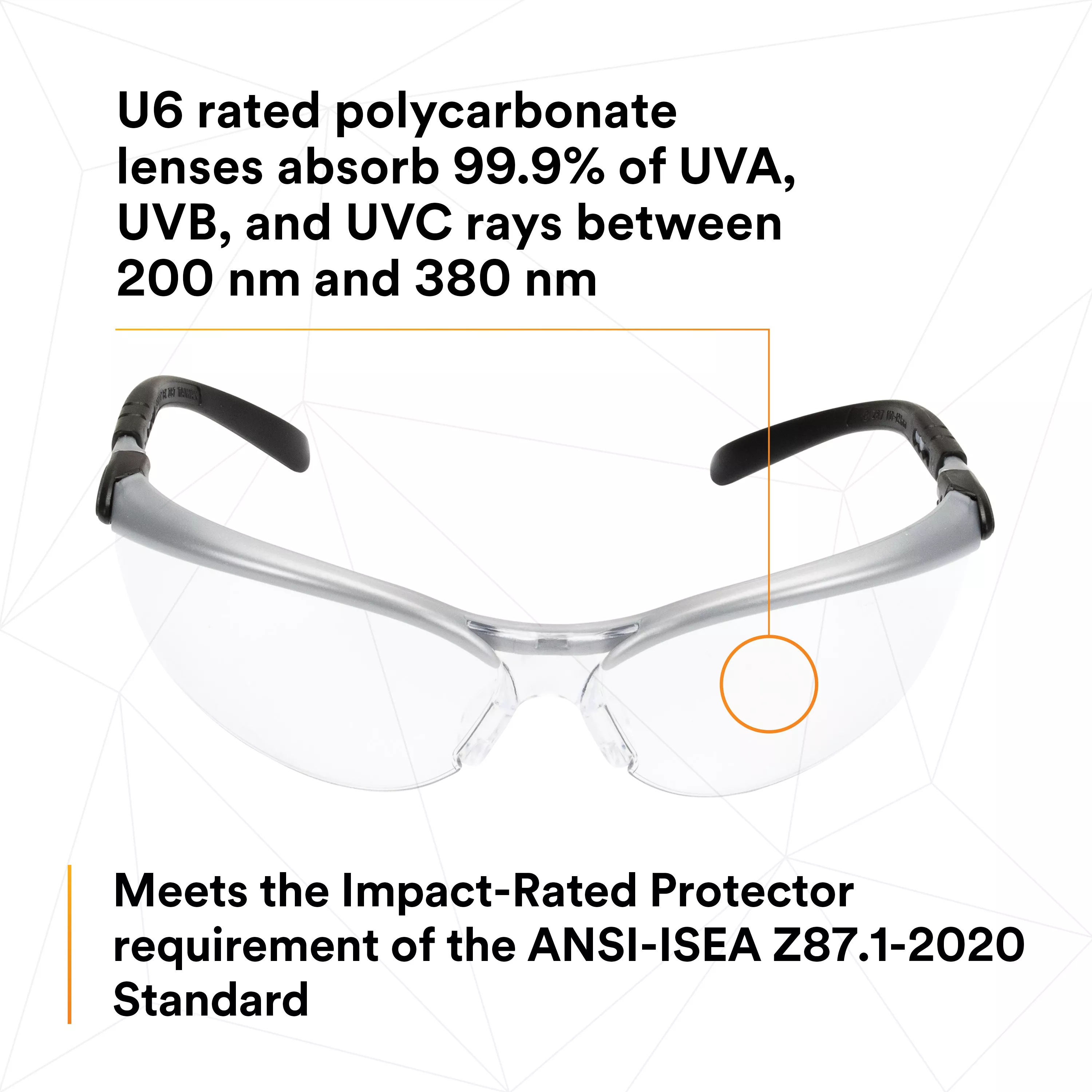 SKU 7000052795 | 3M™ BX™ Protective Eyewear 11380-00000-20