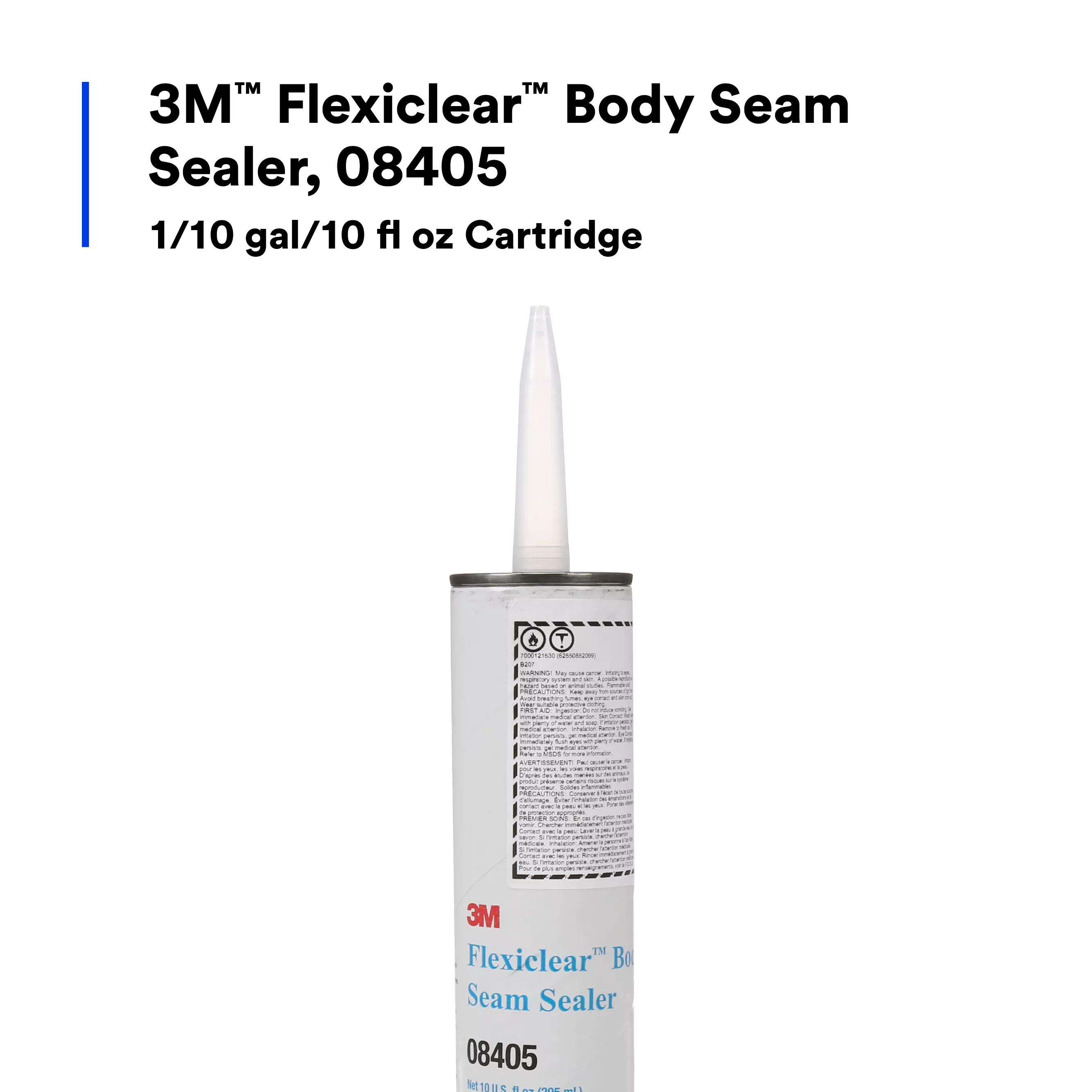 SKU 7000121530 | 3M™ Flexiclear™ Body Seam Sealer