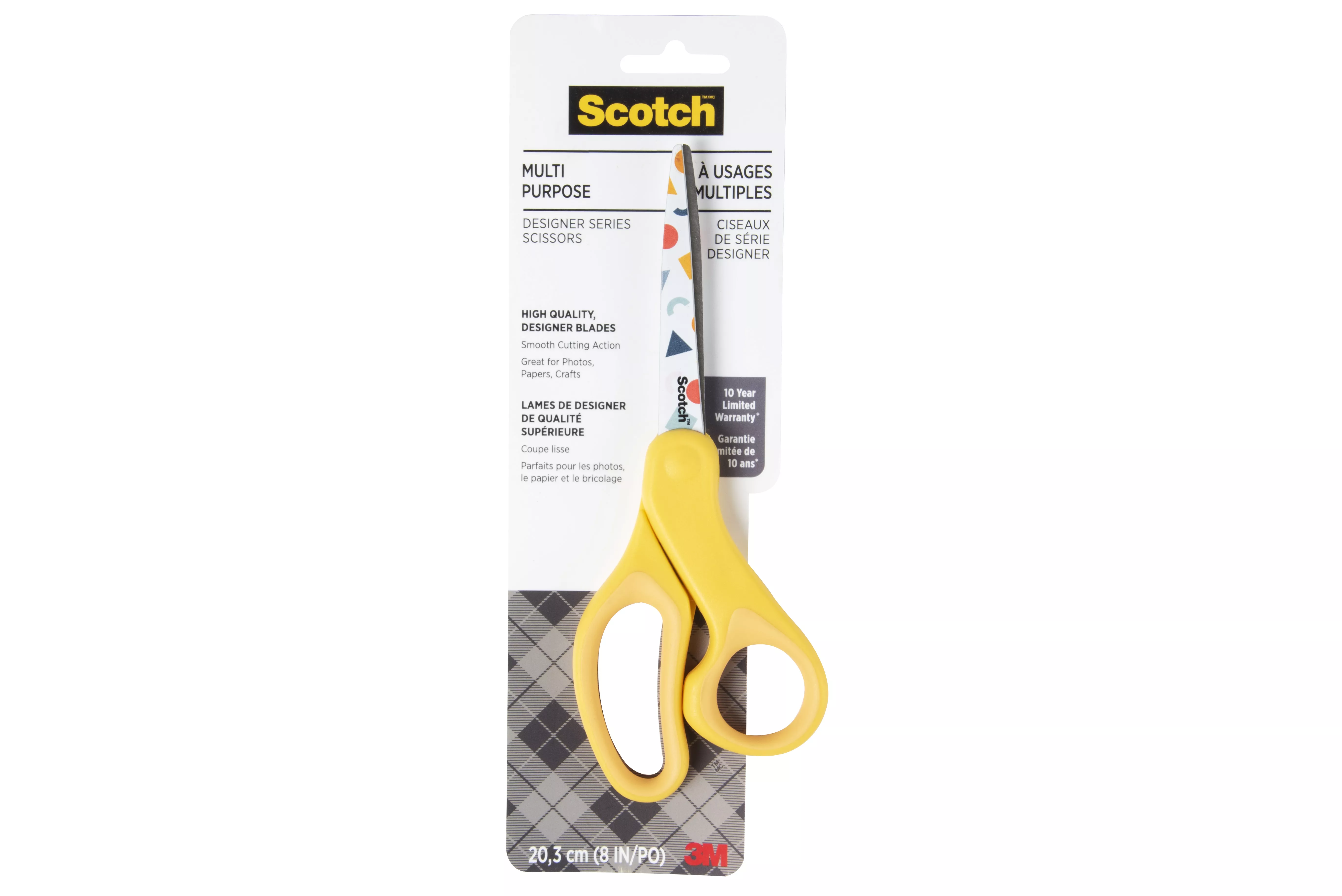 Scotch™ Printed Multi Purpose Scissors 1428-P22-EF, 8 in