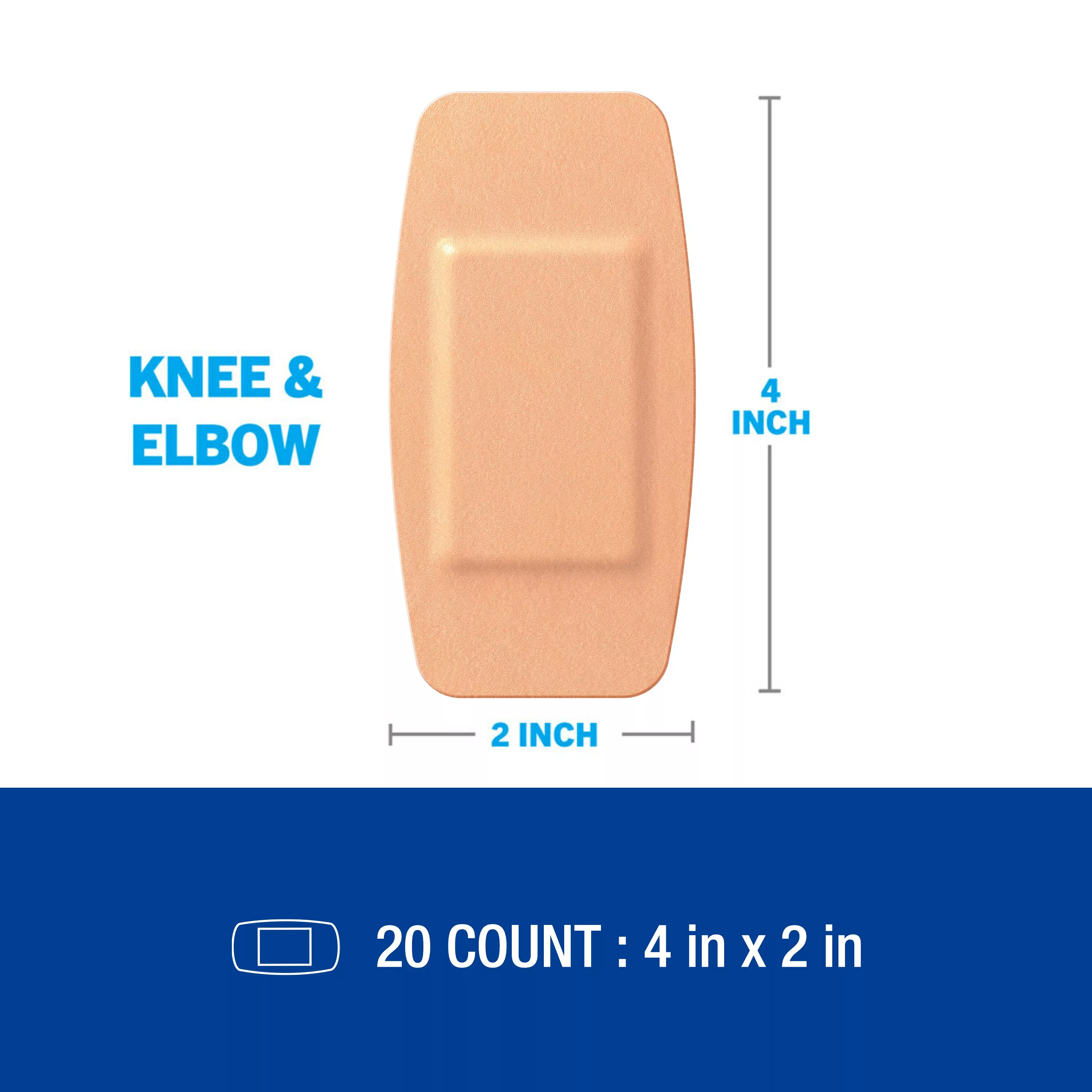 UPC 00051131226432 | Nexcare™ Waterproof Cushioned Foam Bandages Knee & Elbow 20 ct. 522-20CB-CA