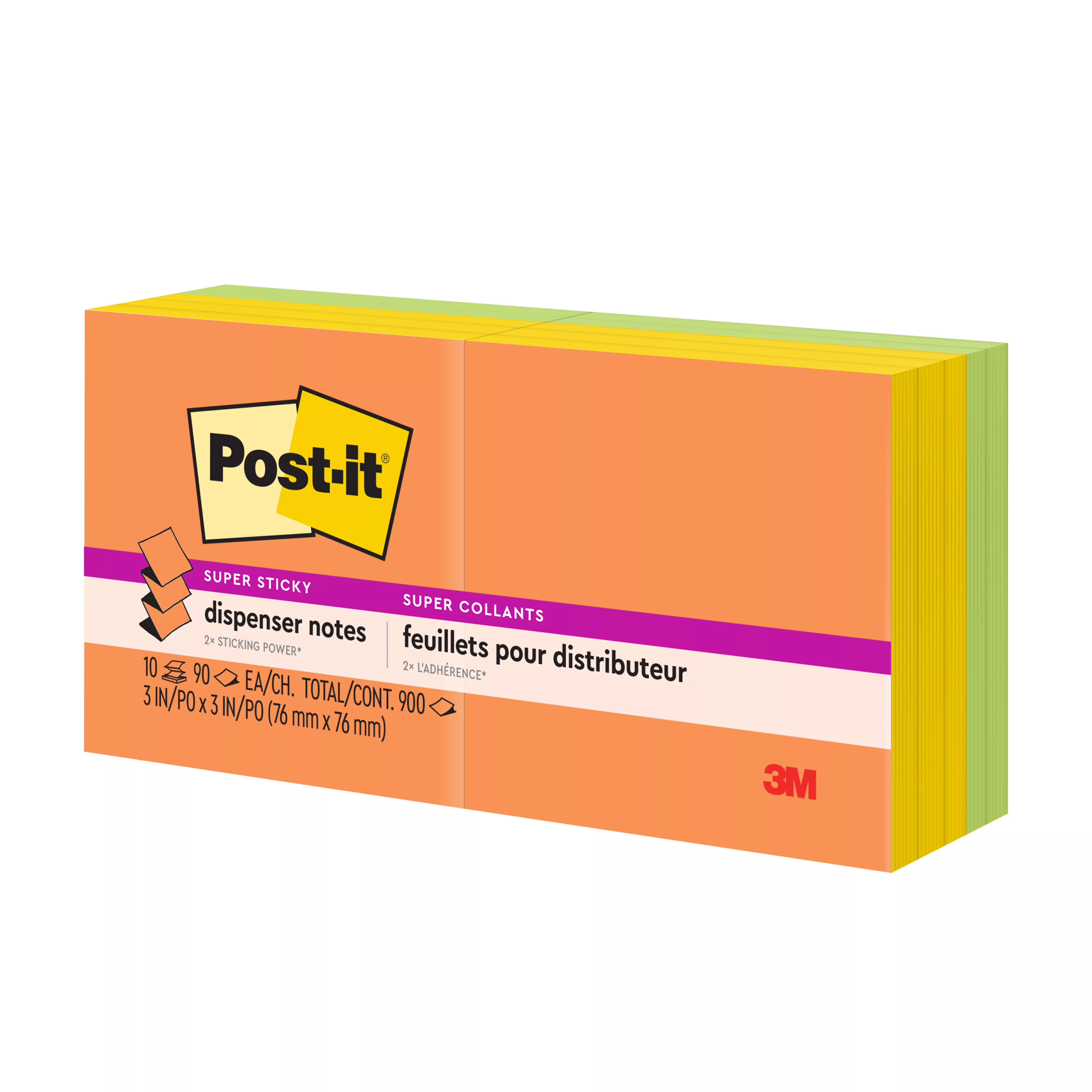 SKU 7010333593 | Post-it(R) Super Sticky Dispenser Pop-up Notes R330-SSAU-ALT