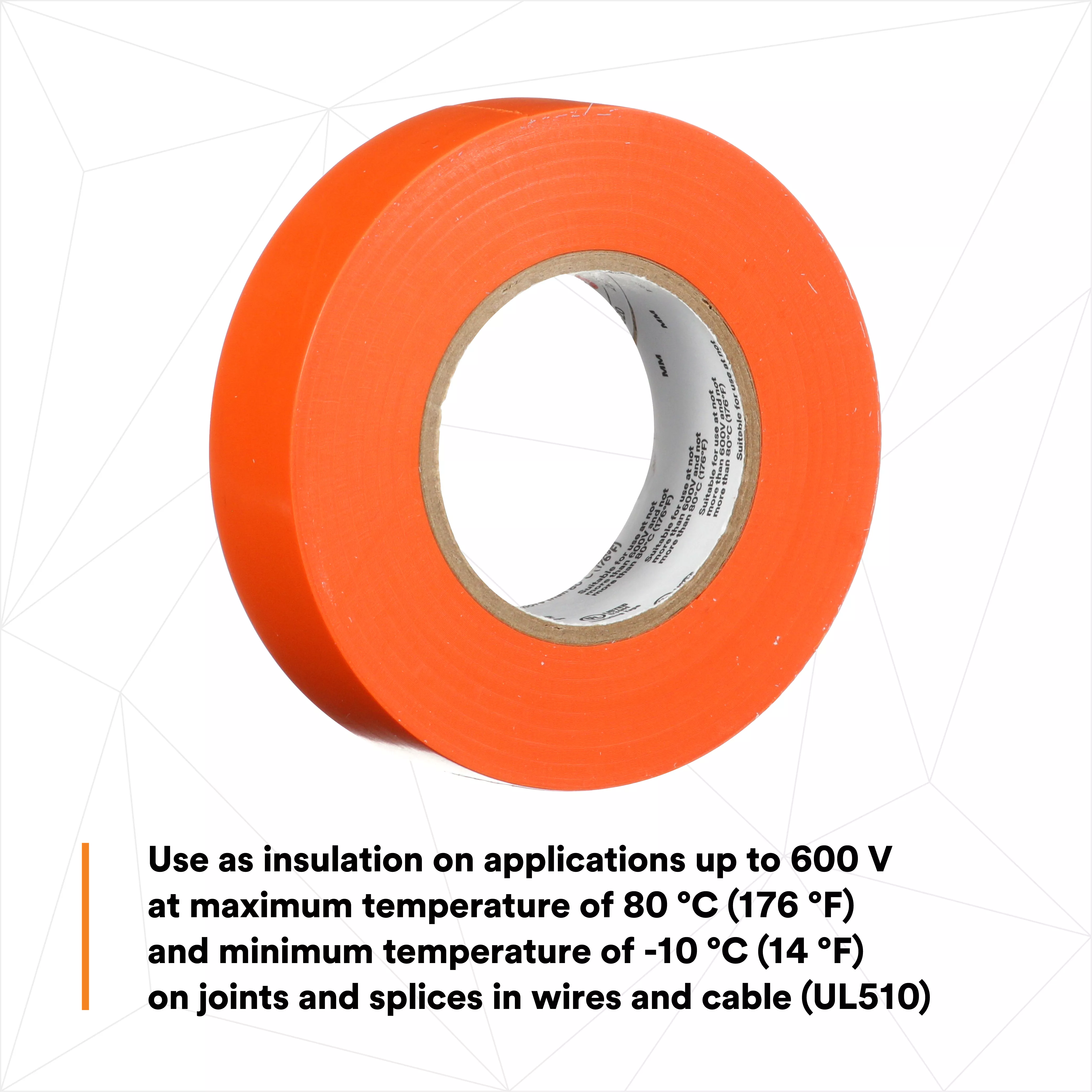 SKU 7100169433 | 3M™ Temflex™ Vinyl Electrical Tape 165