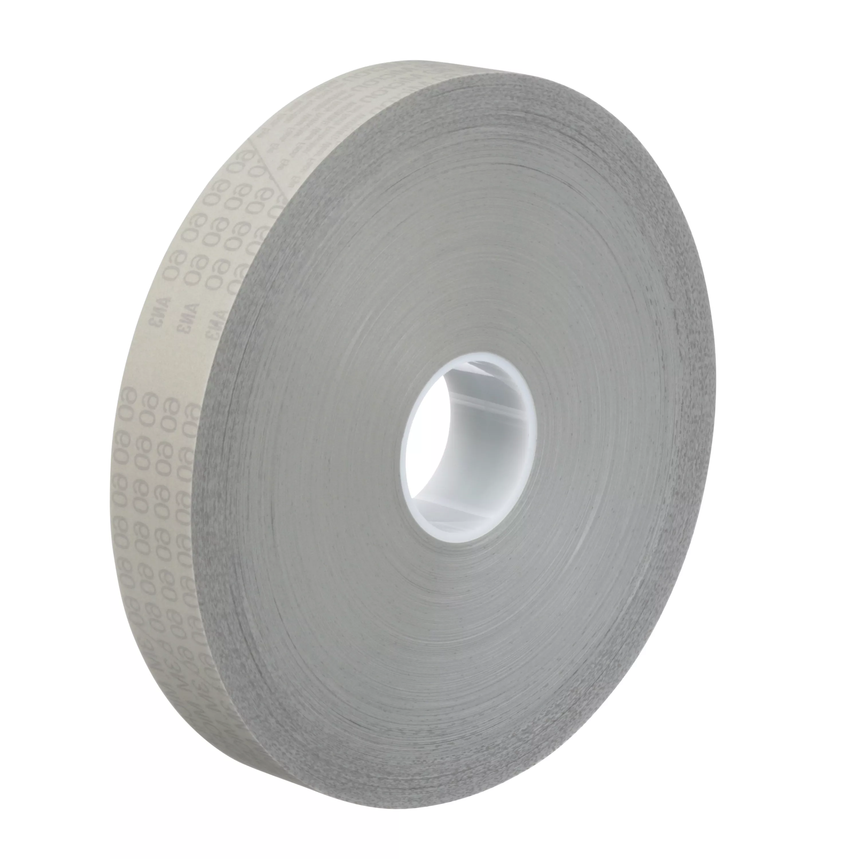 3M™ Microfinishing Film Roll 372L, 60 Mic 5MIL, 0.709 in x 650 ft x 3 in (18.01mmx198m), Plastic Core, ASO, ERMR, 8 ea/Case